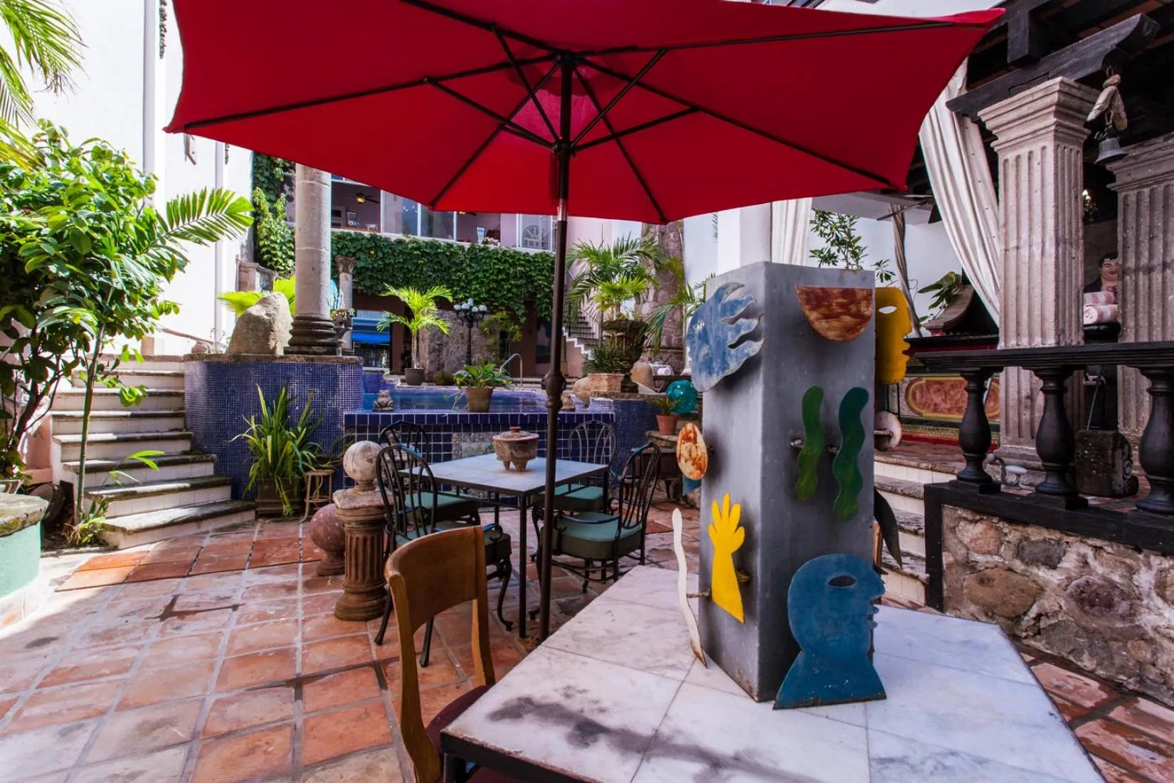 Breakfast in Garlands Del Rio Riverside Boutique Hotel