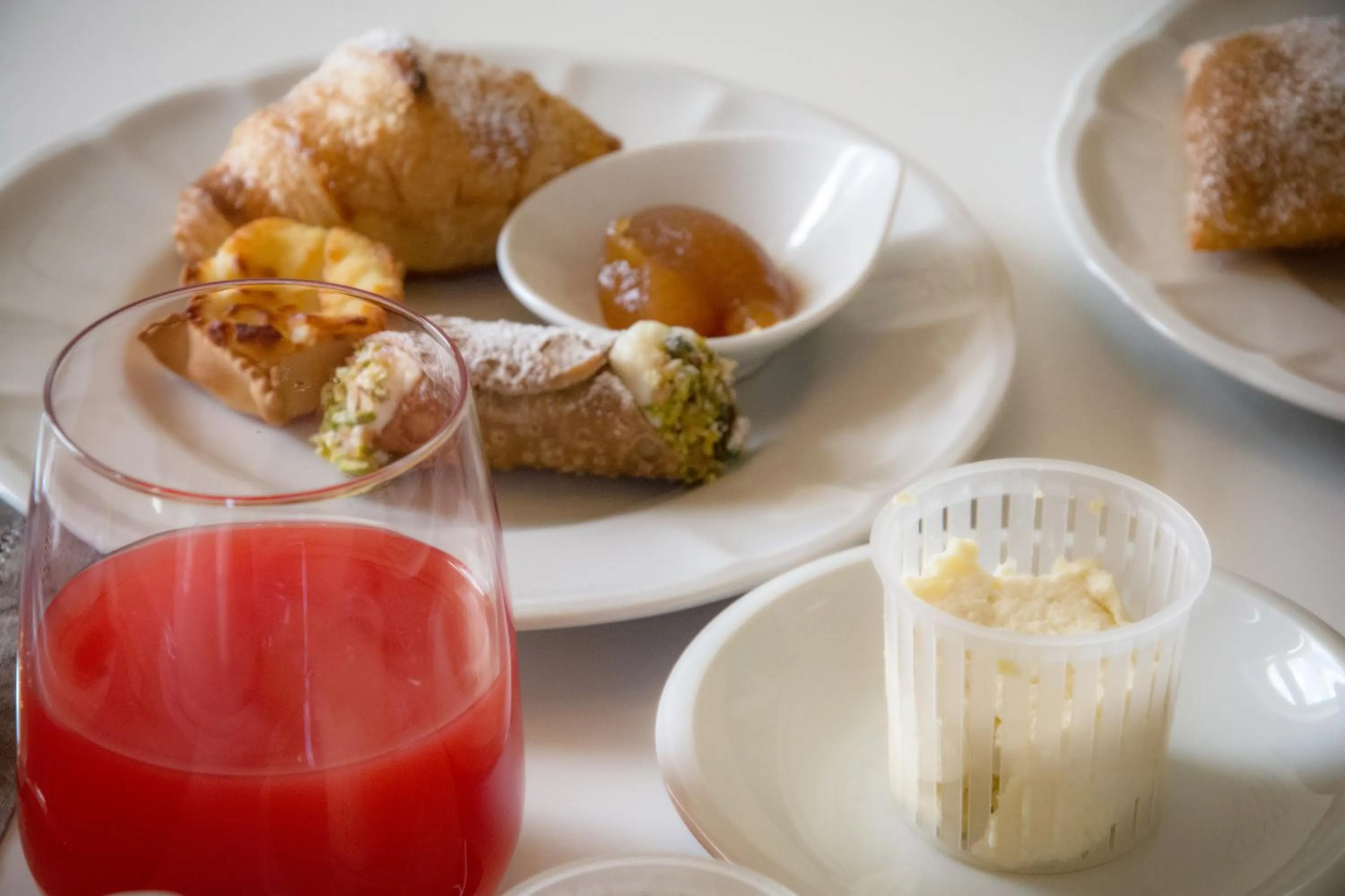 Food close-up in Il Duomo Relais