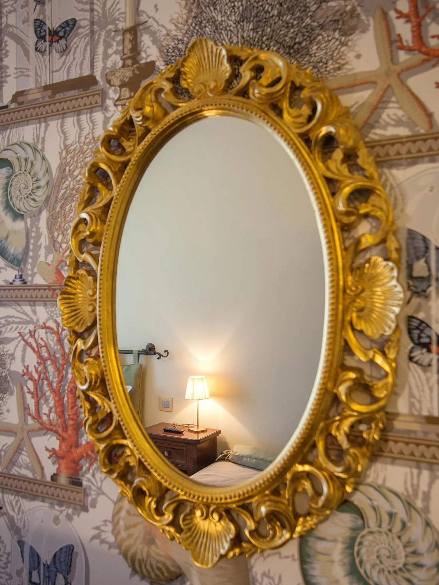 Decorative detail in Il Duomo Relais