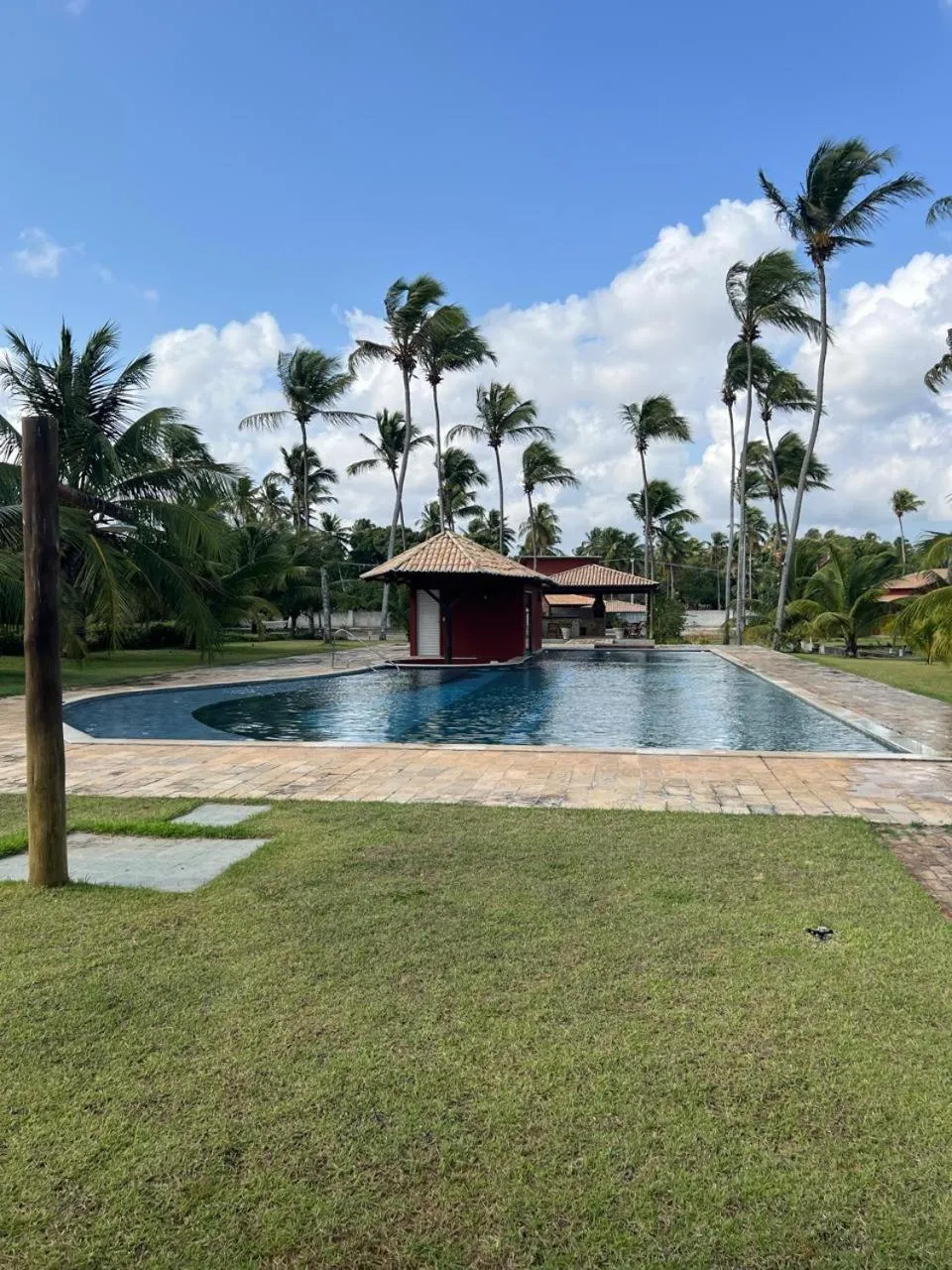 Swimming pool in Pousada Spa dos Amores