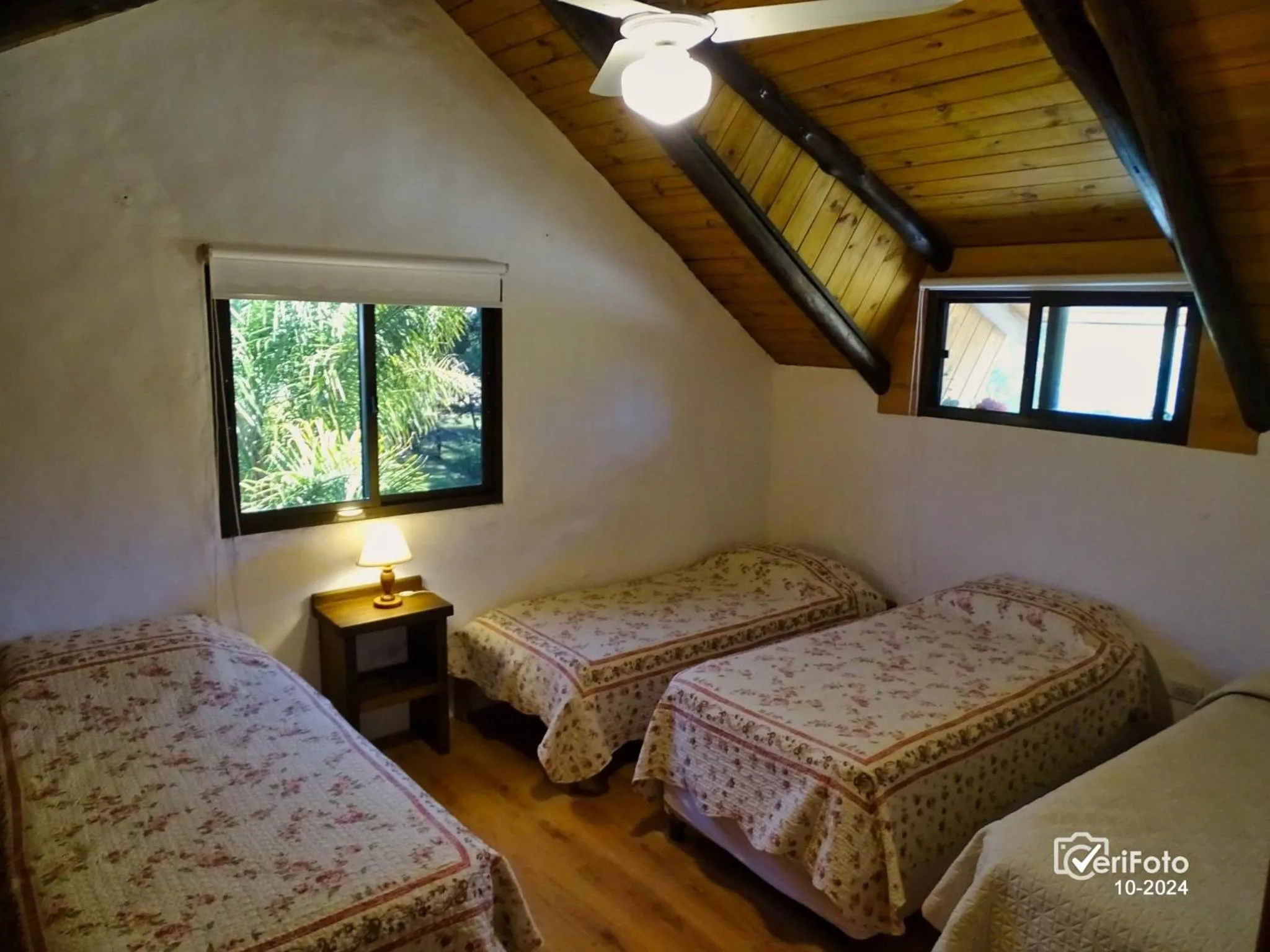 Bed in Bungalows Punta Colorada