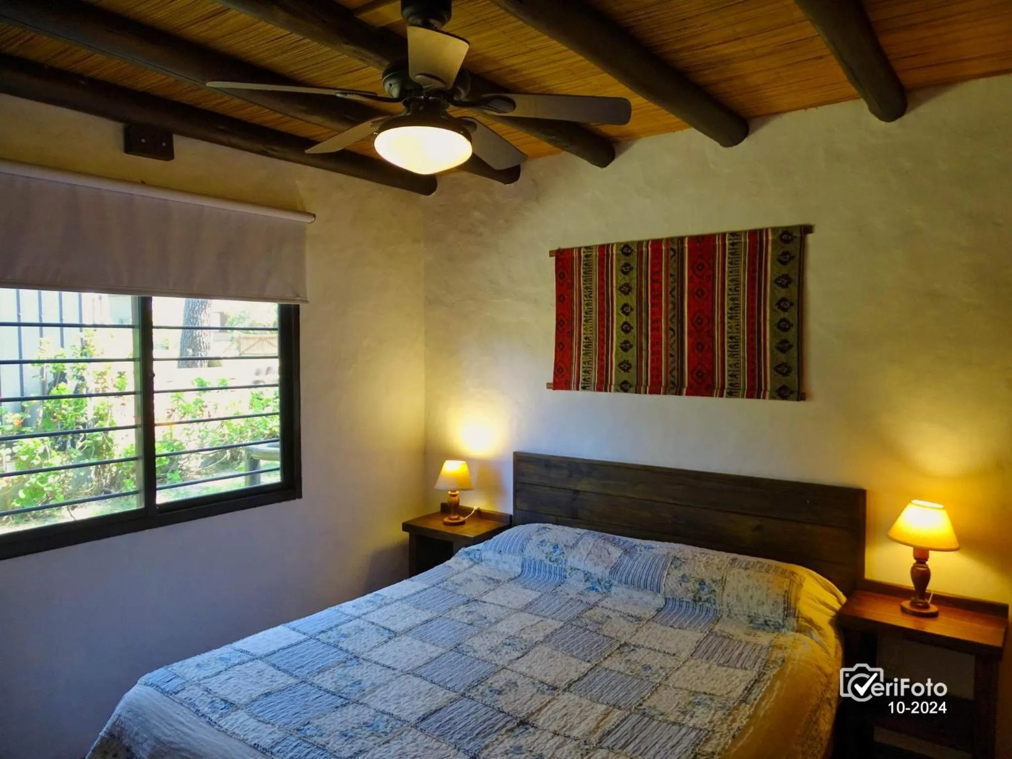 Bed in Bungalows Punta Colorada