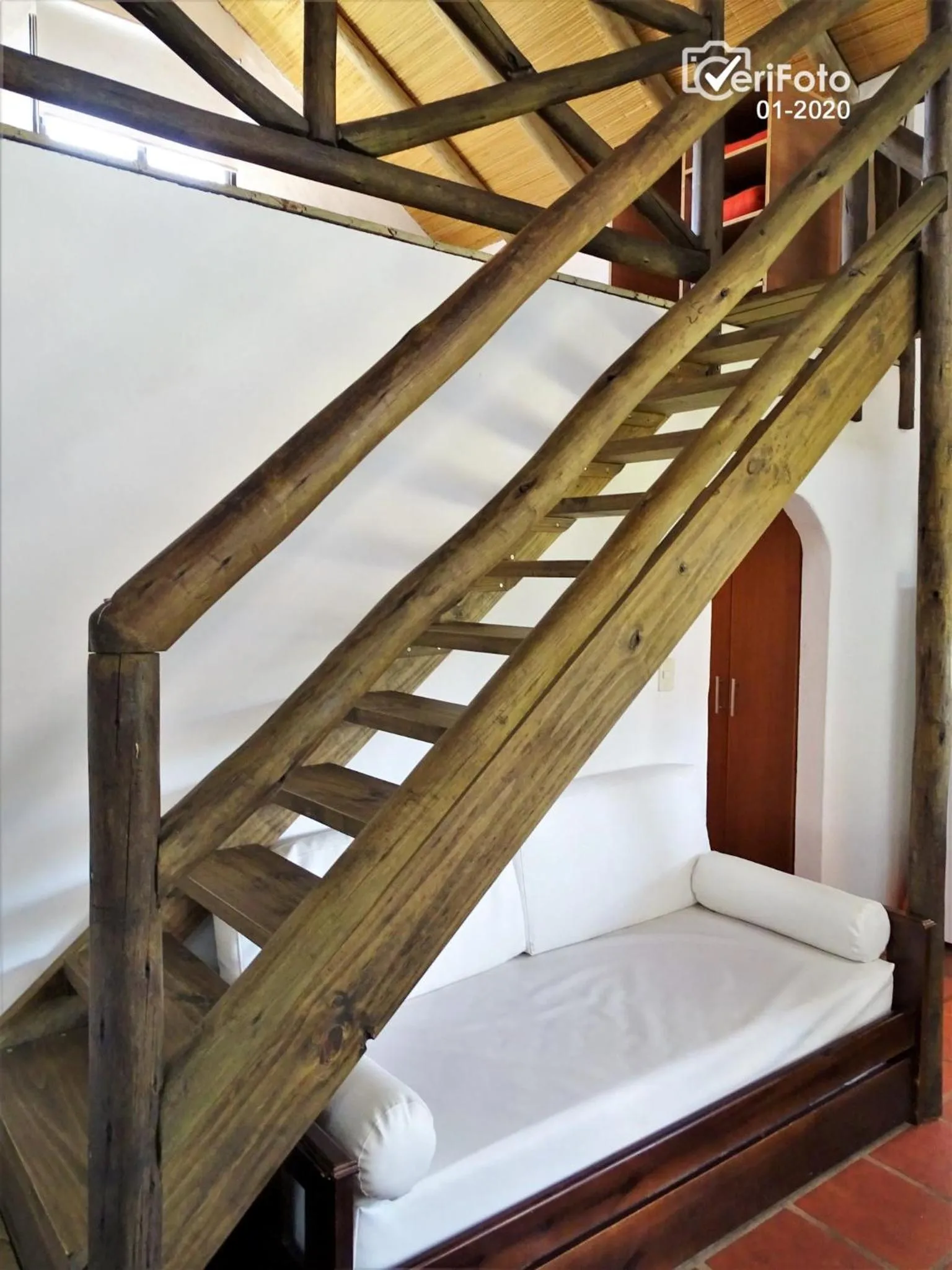 Bed in Bungalows Punta Colorada