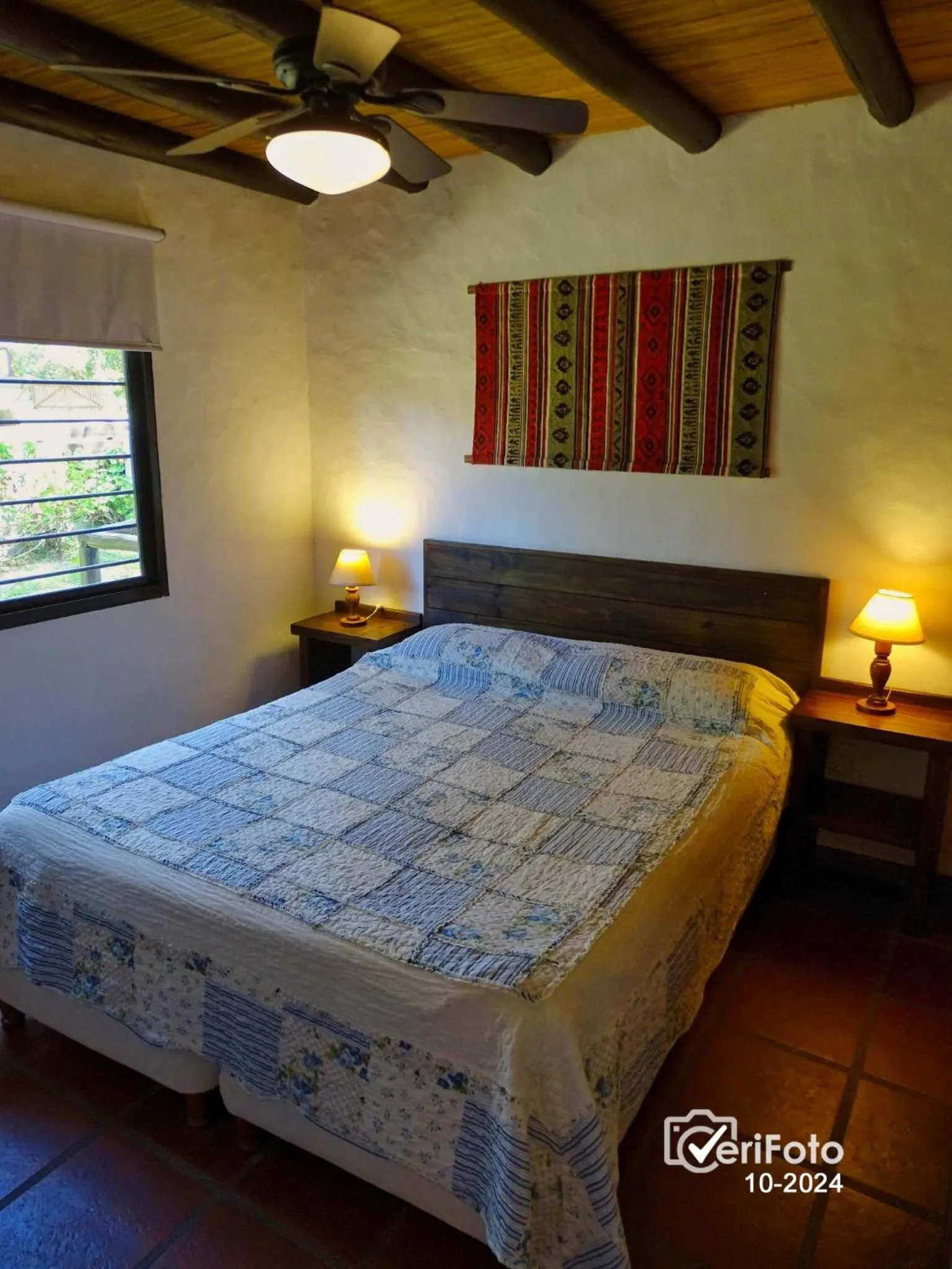 Bed in Bungalows Punta Colorada