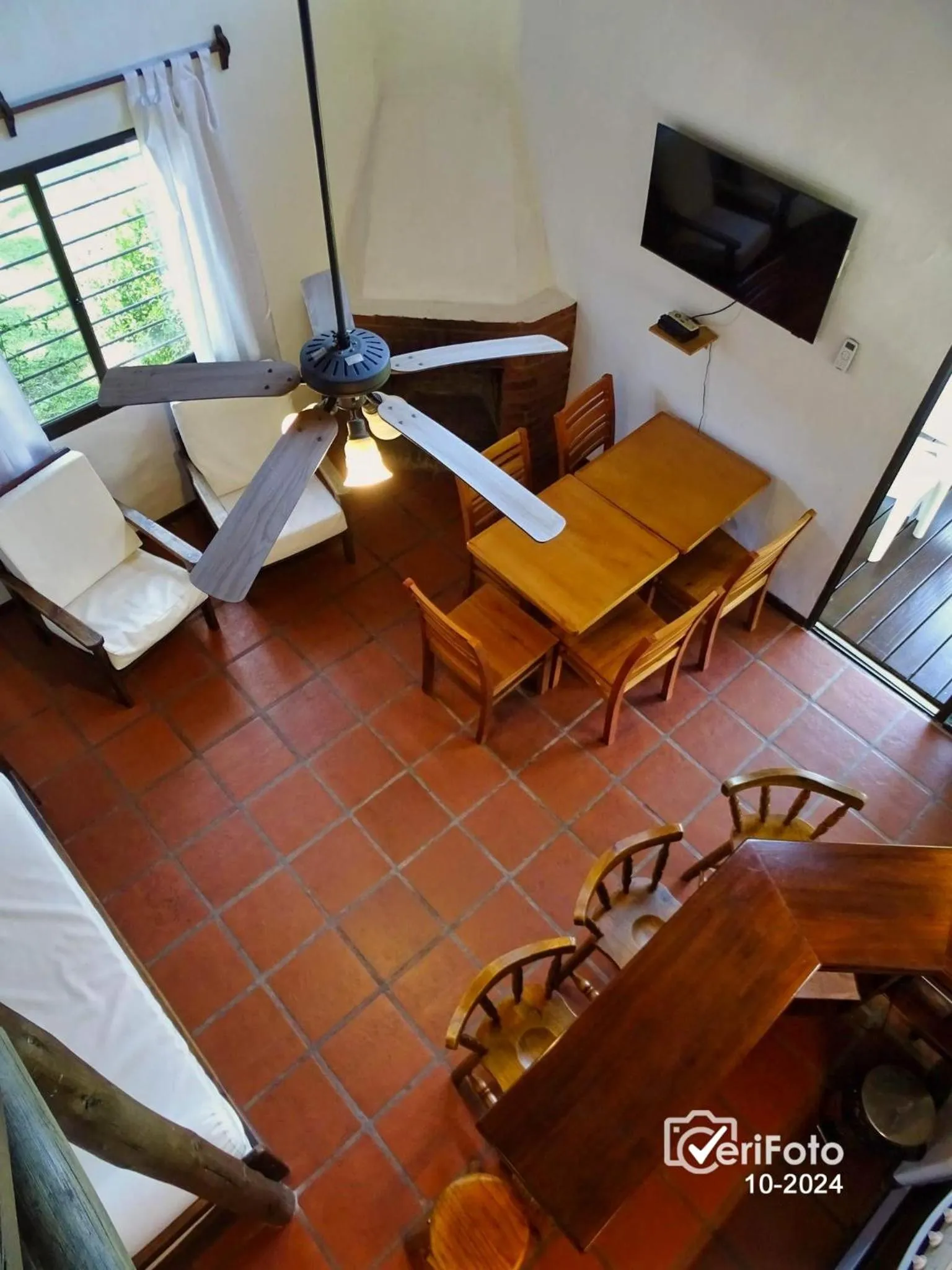 Bed in Bungalows Punta Colorada