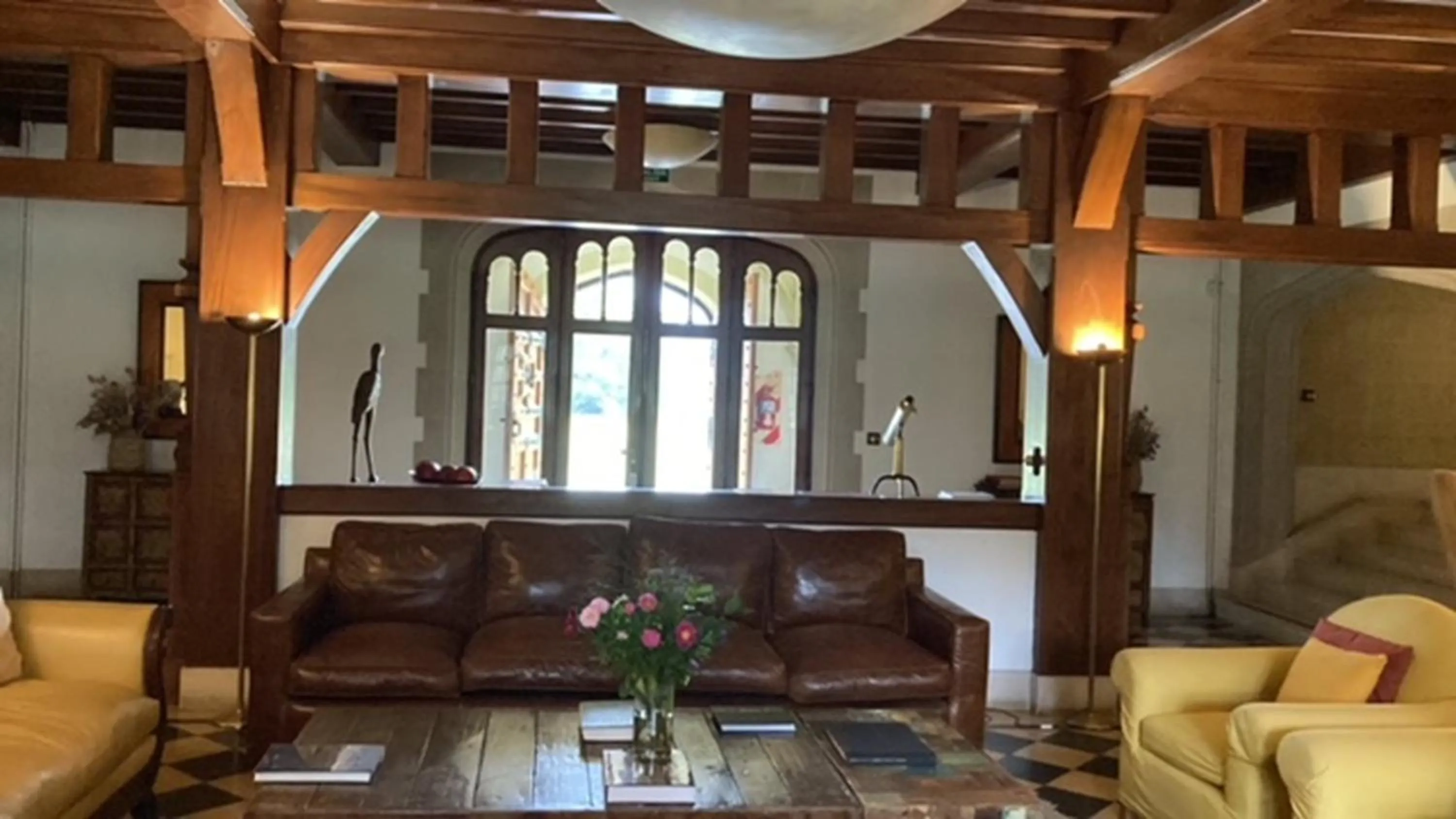 Living room in Estancia Villa Maria