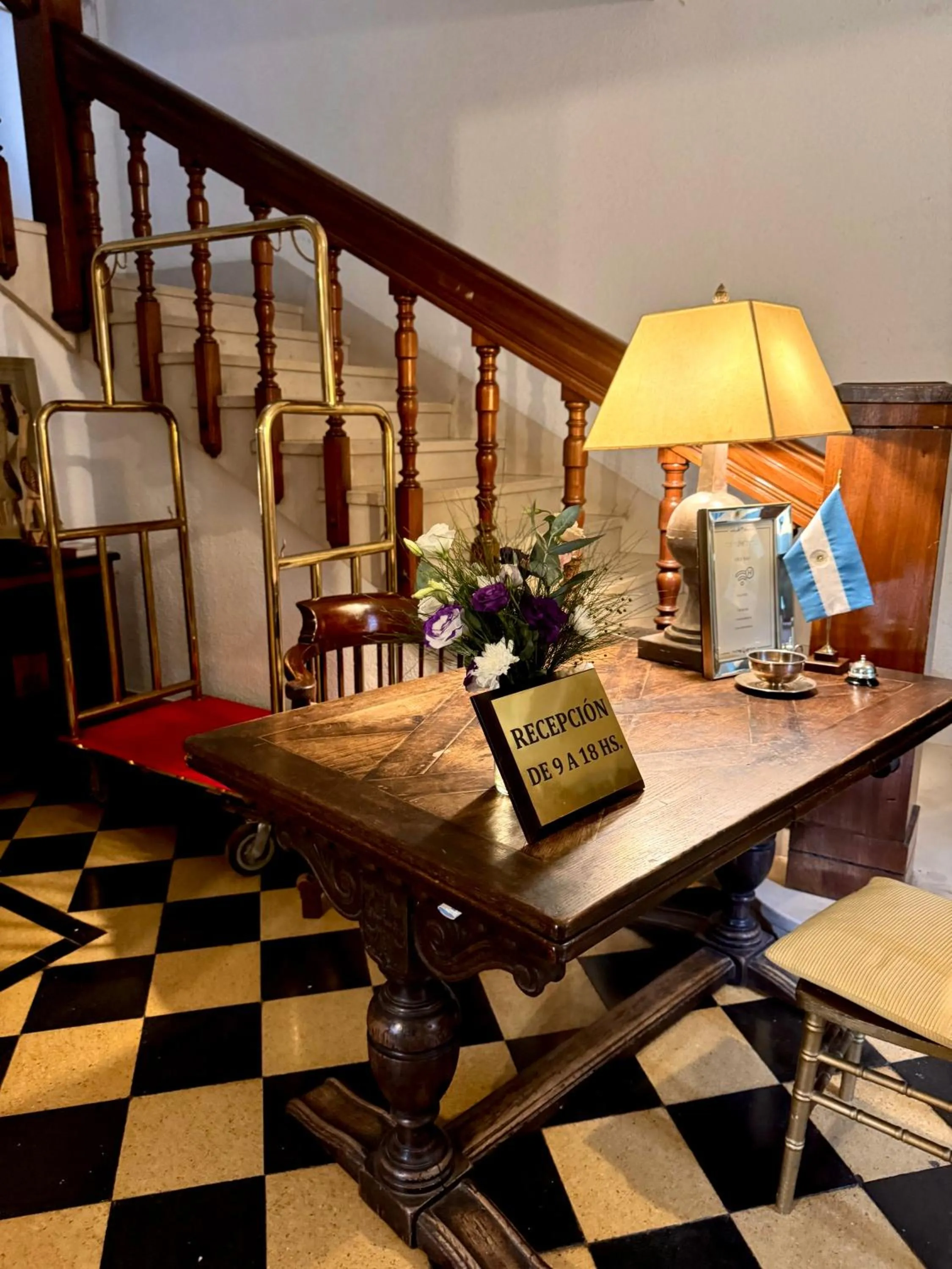 Living room in Estancia Villa Maria