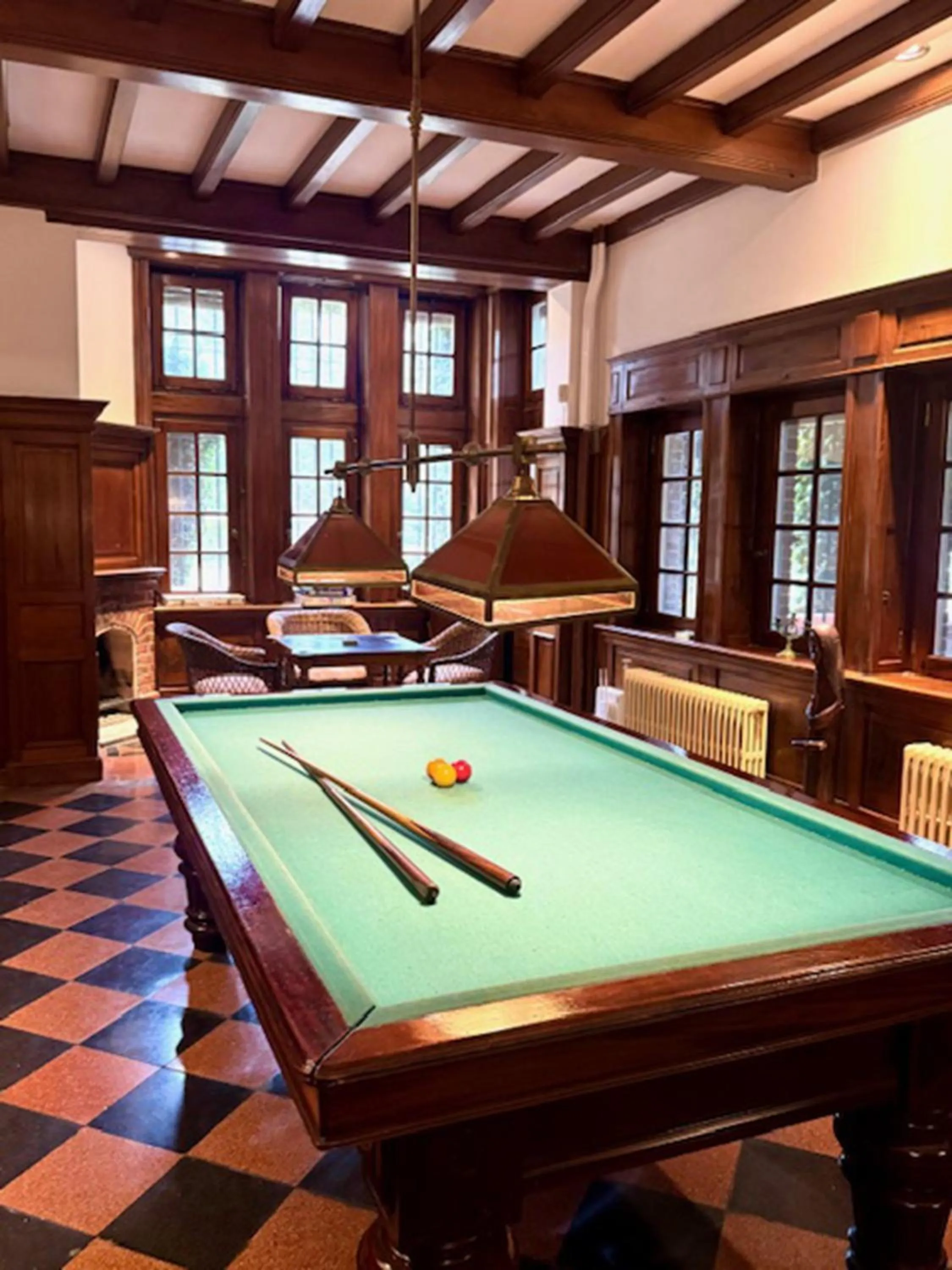 Billiard in Estancia Villa Maria