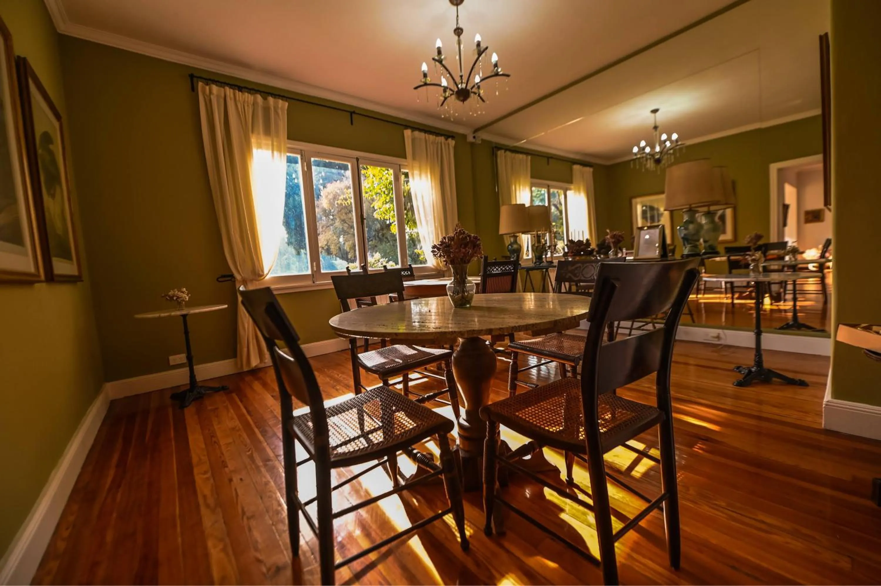 Living room in Estancia Villa Maria