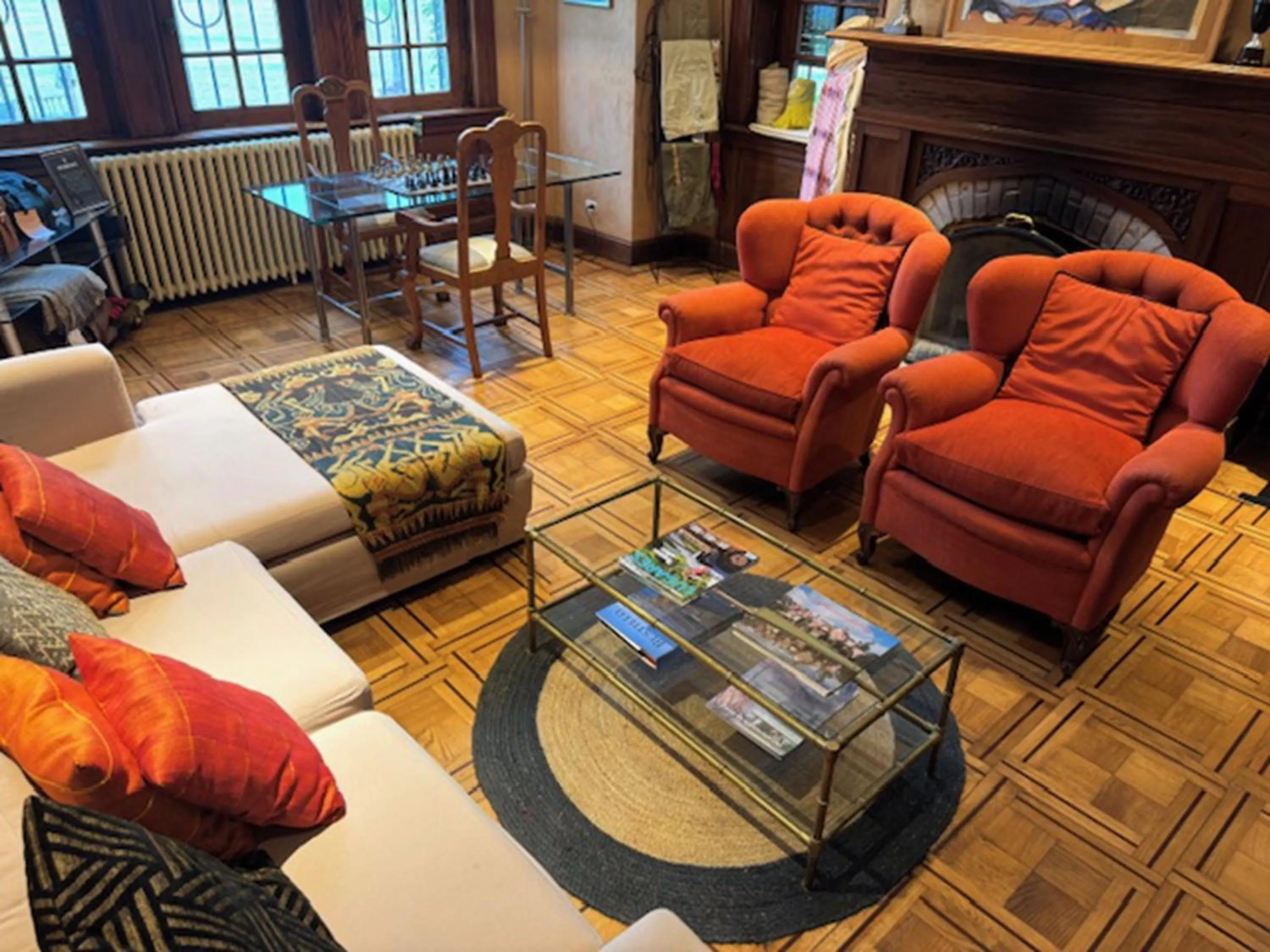 Living room in Estancia Villa Maria