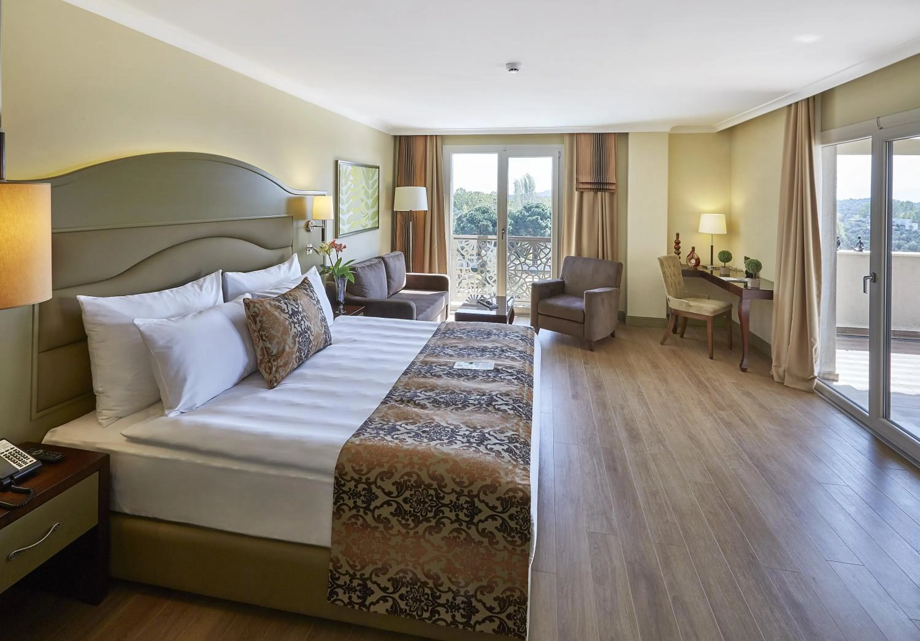 Bedroom, Bed in Ramada Resort Kazdağlari Thermal & Spa