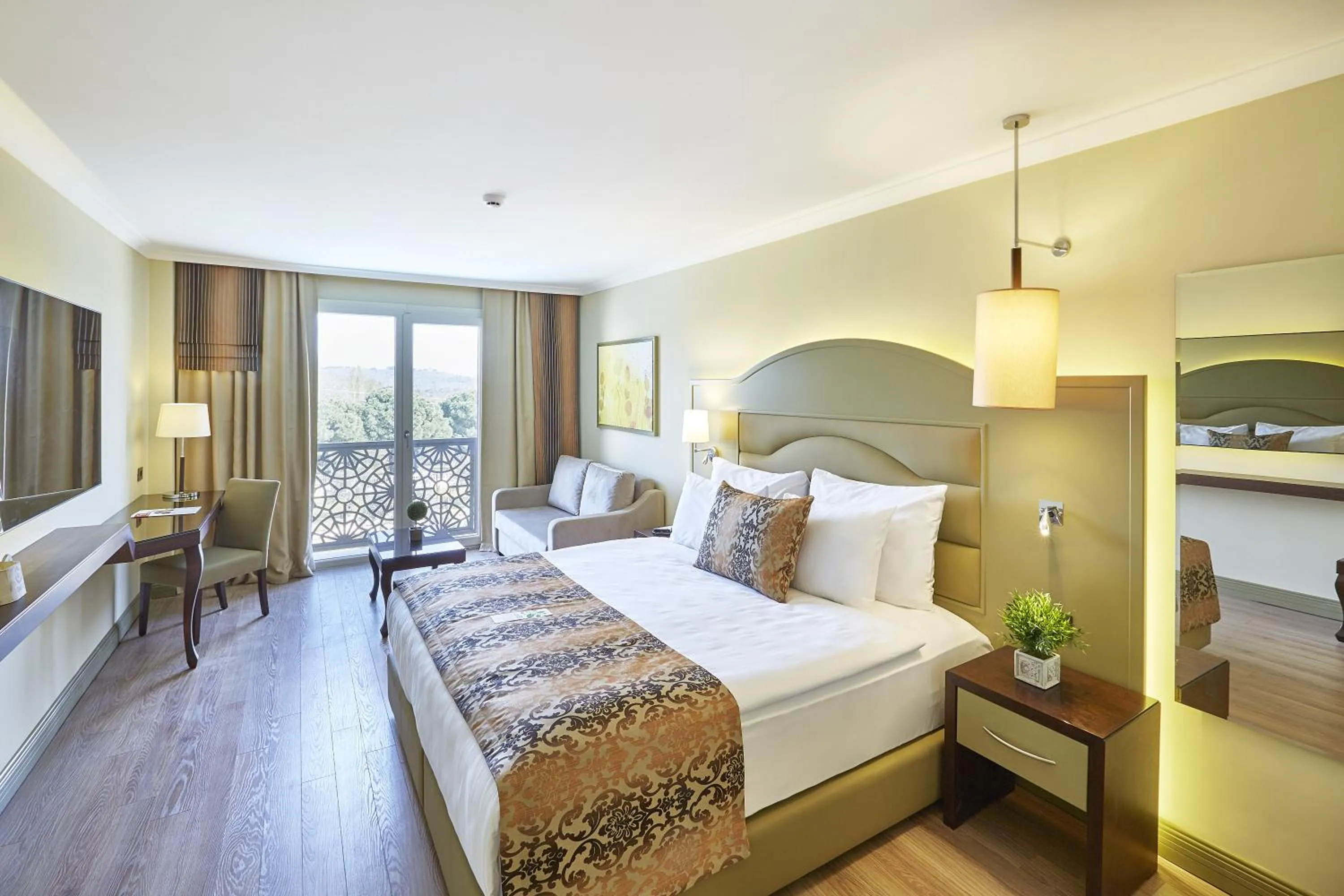 Bedroom, Bed in Ramada Resort Kazdağlari Thermal & Spa