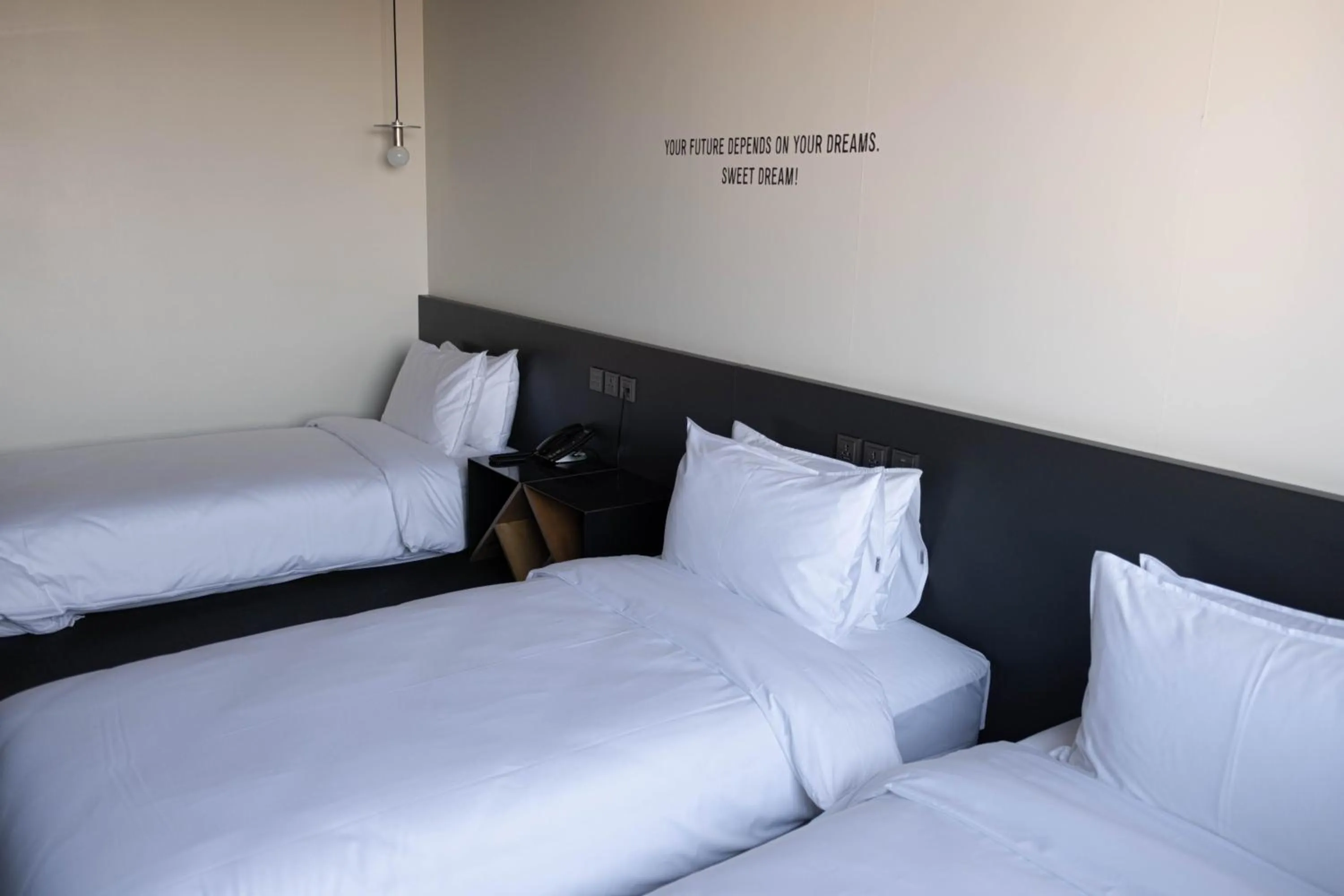 Bed in Hotel Cappuccino