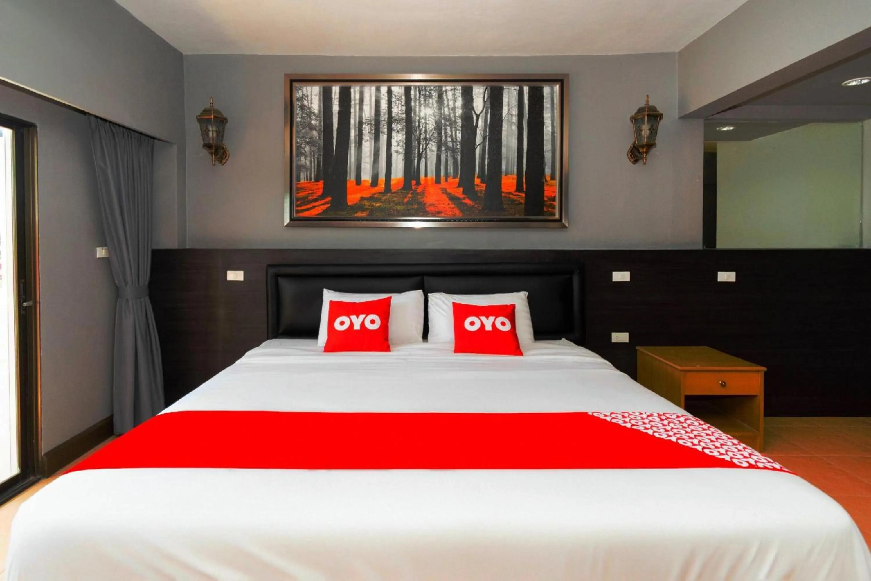 View (from property/room), Bed in Pom Pom Residence