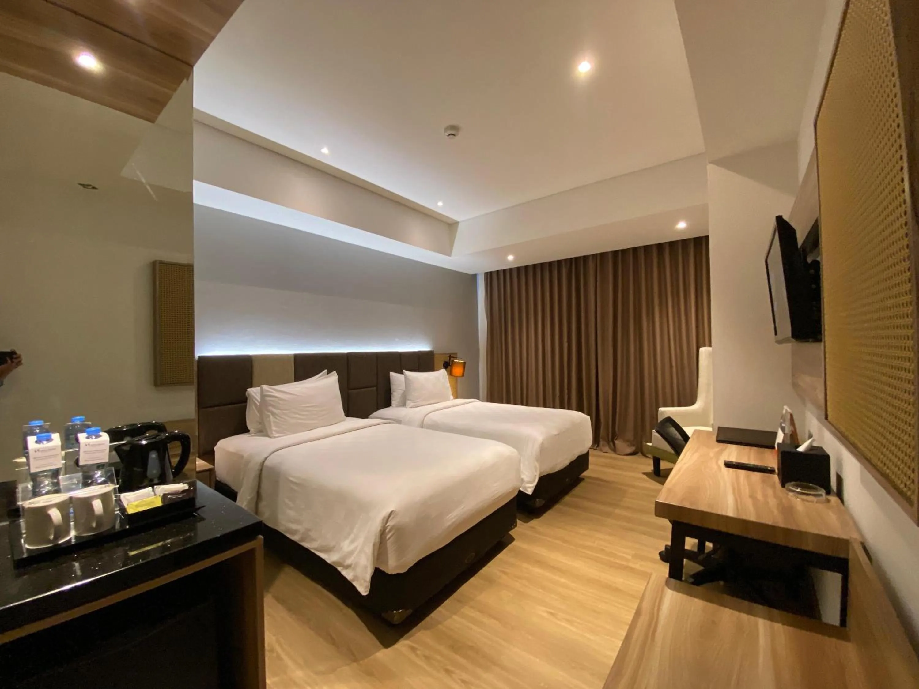 Bedroom, Bed in Swiss-Belinn Karawang