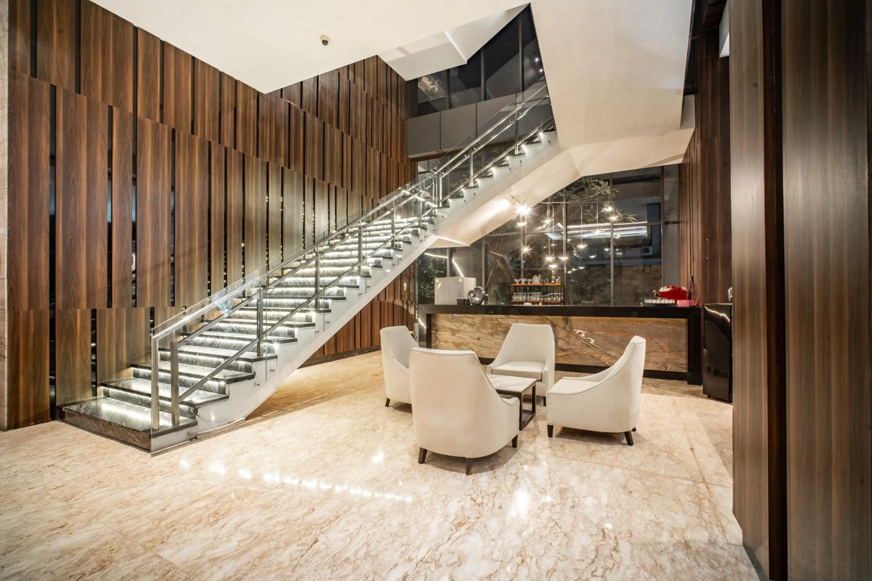 Lobby or reception in Swiss-Belhotel Karawang