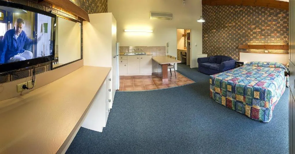 Bed in Pinnacle Holiday Lodge