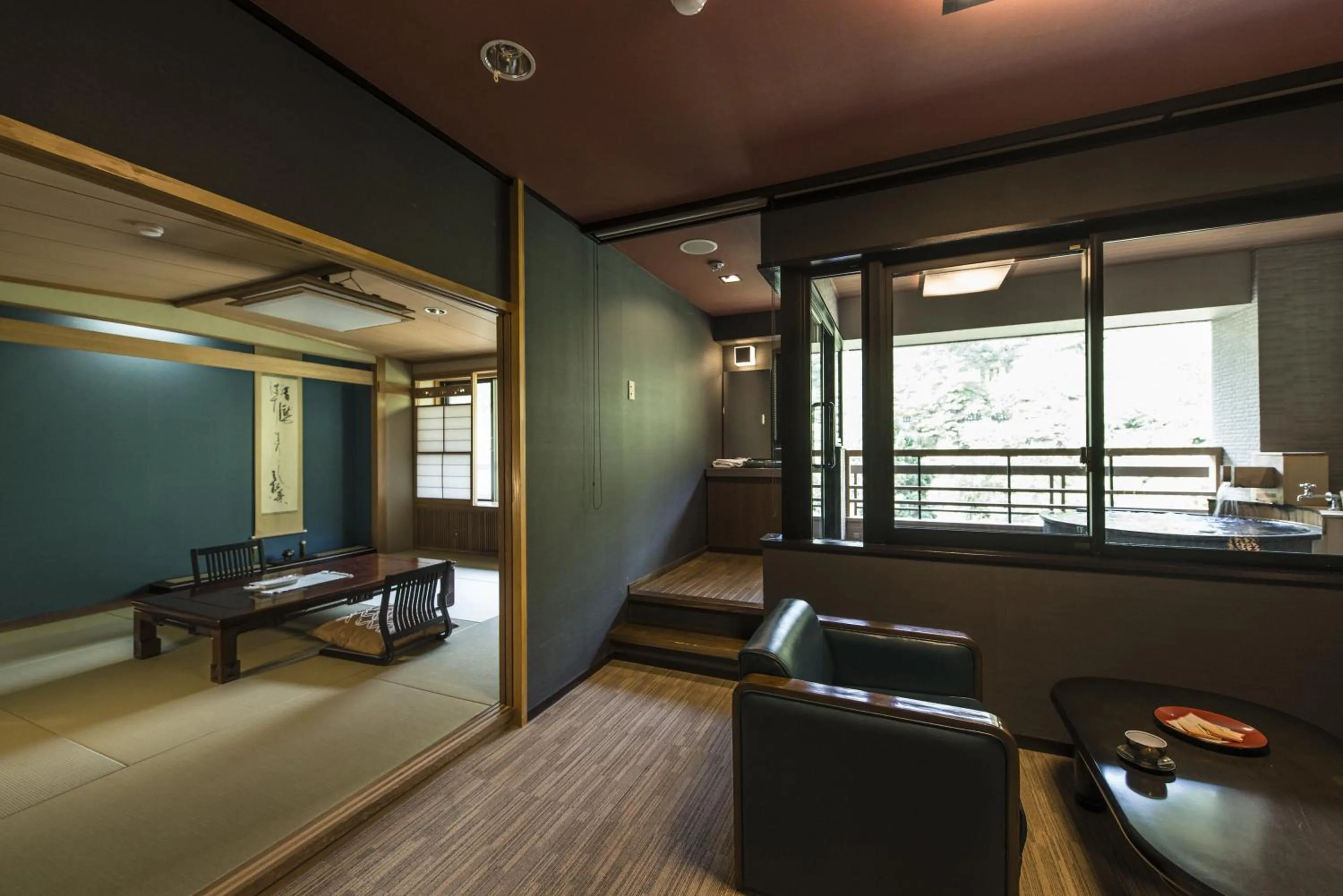 Photo of the whole room in Takamiya Bettei Kuon