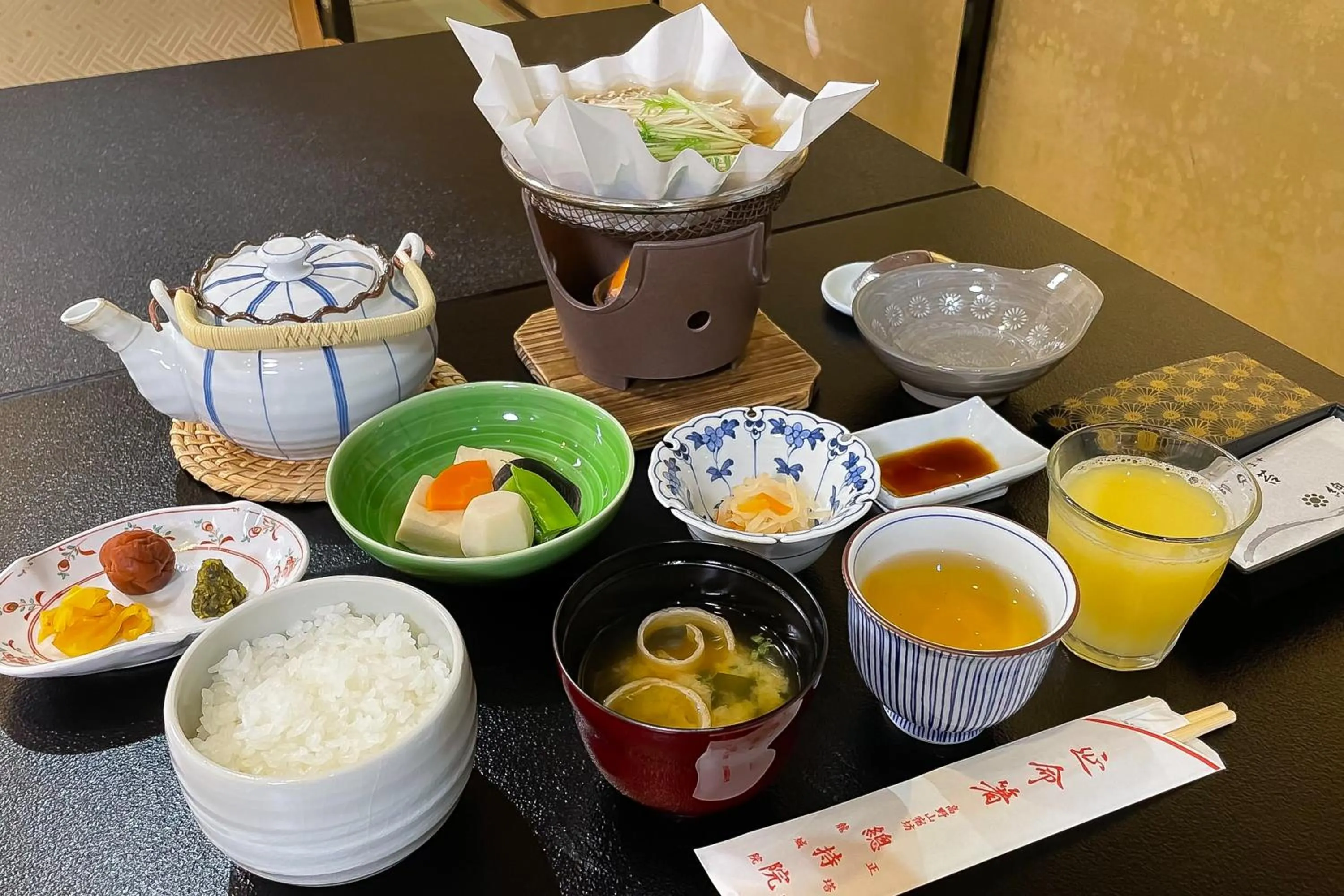 Breakfast in 高野山 宿坊 総持院 -Koyasan Shukubo Sojiin-
