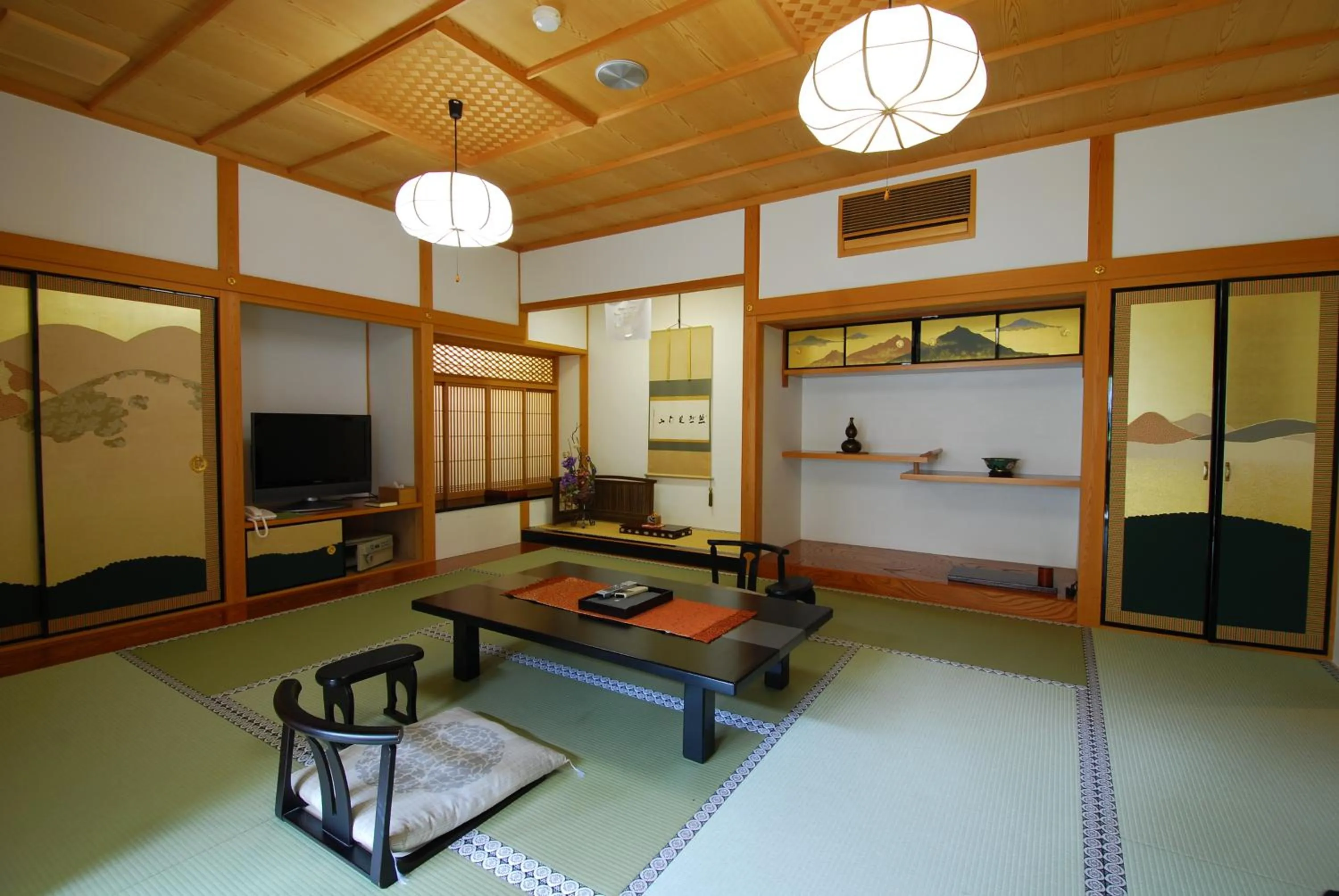 Seating area in 高野山 宿坊 総持院 -Koyasan Shukubo Sojiin-