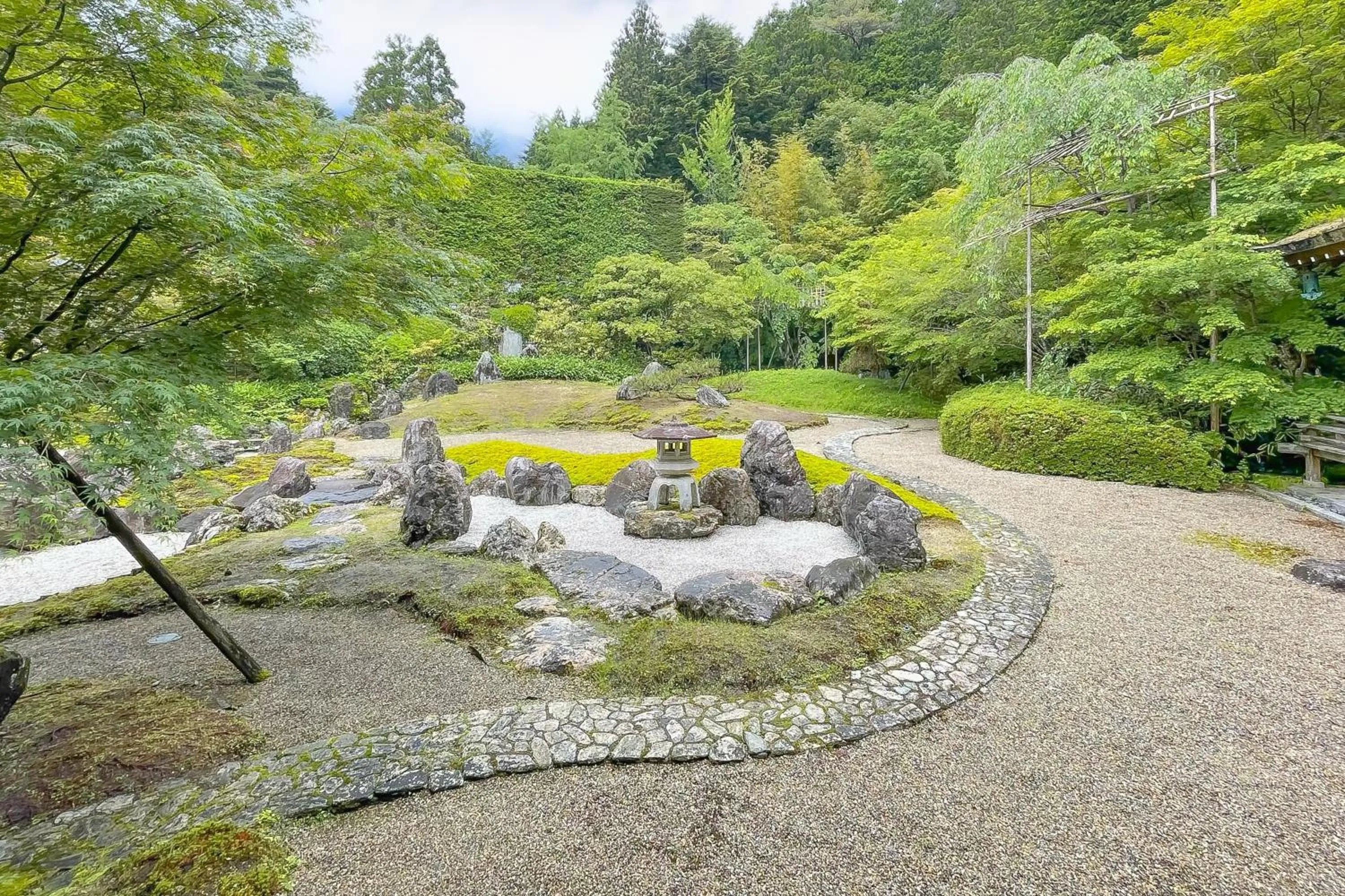 Garden view in 高野山 宿坊 総持院 -Koyasan Shukubo Sojiin-