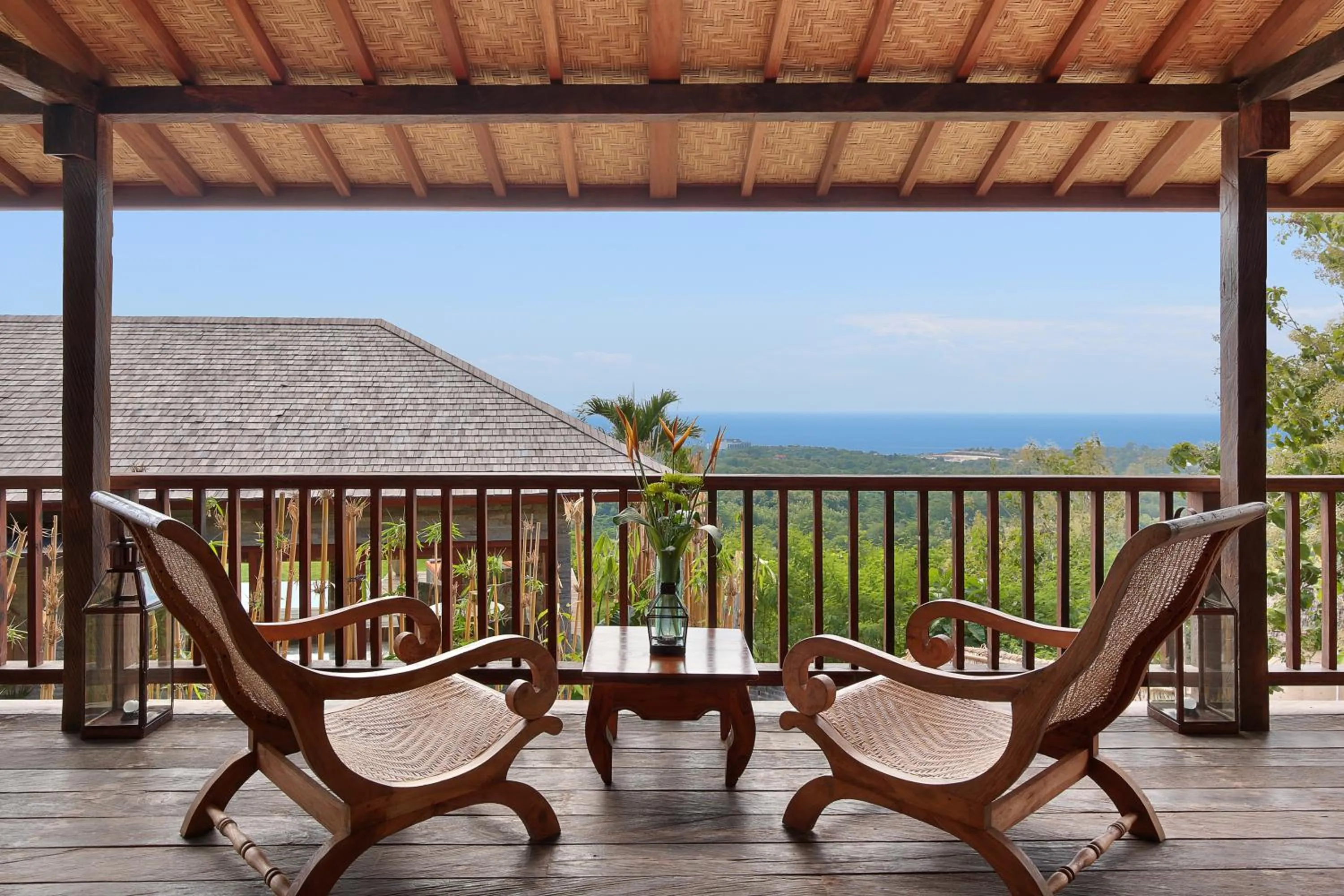 Balcony/Terrace in Hidden Hills Villas - Small Luxury Hotels of The World