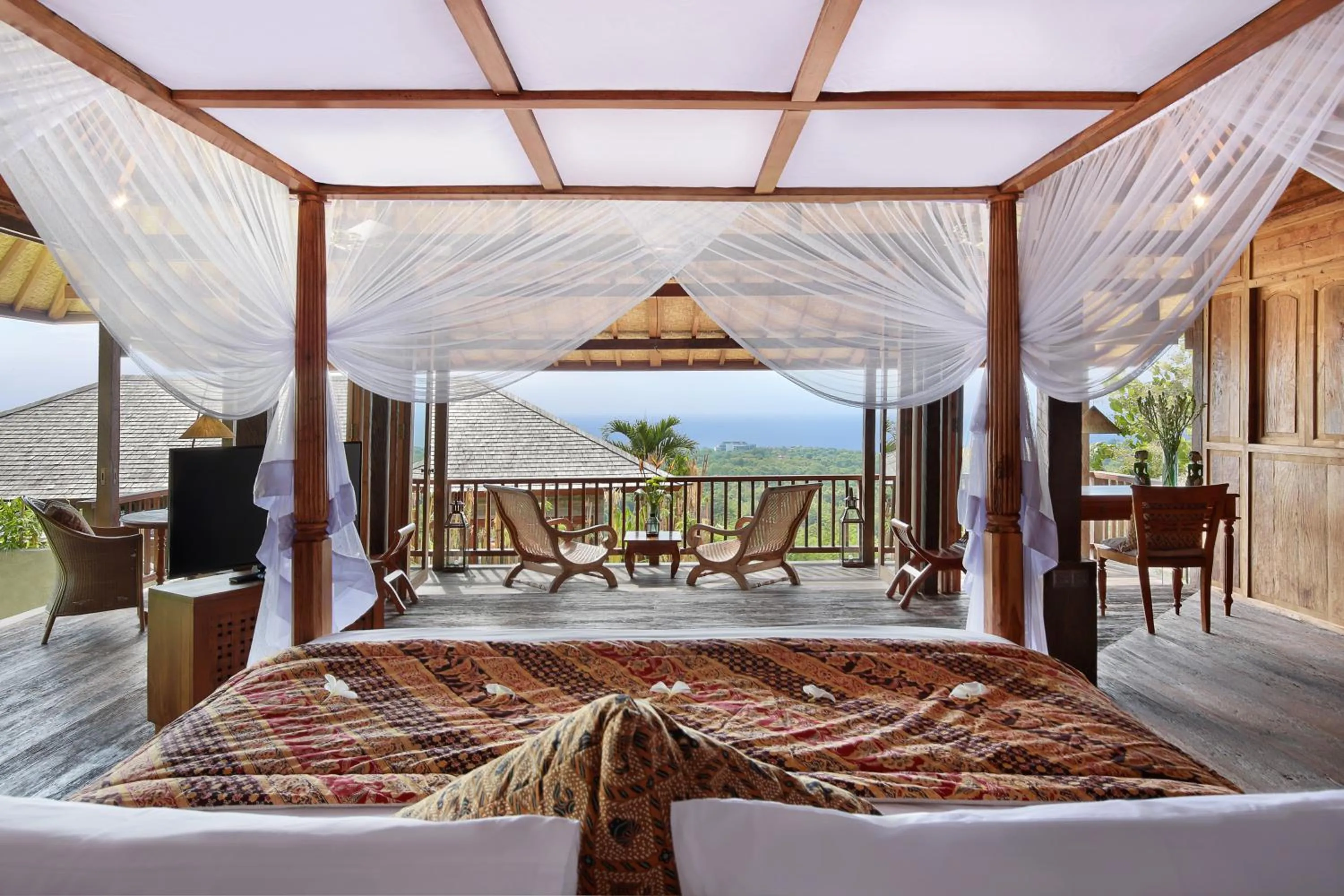 Bedroom in Hidden Hills Villas - Small Luxury Hotels of The World