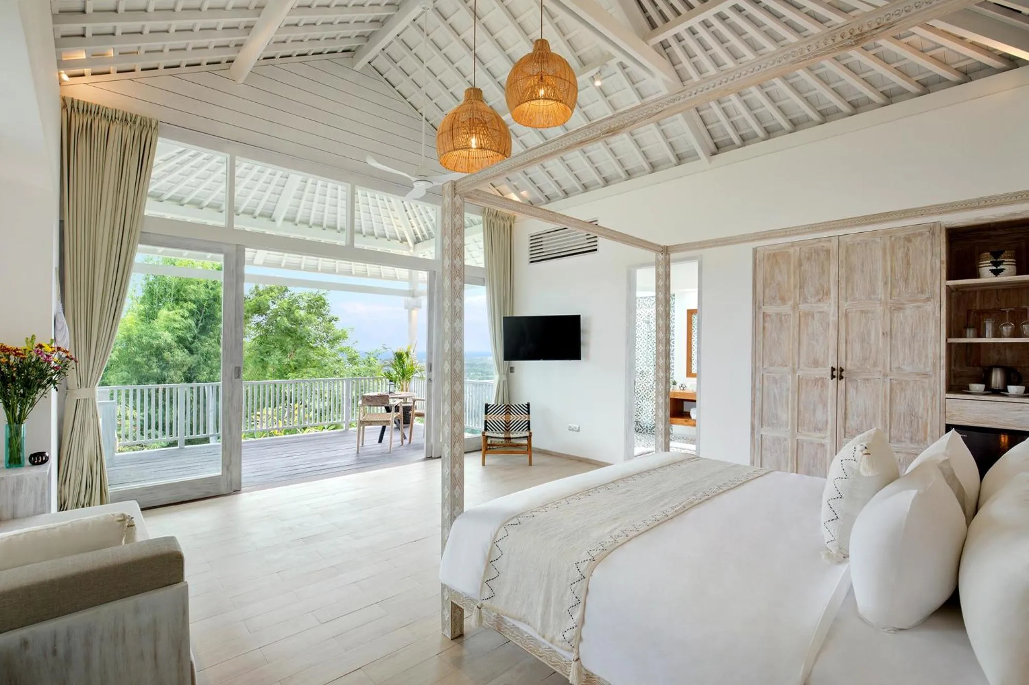 Bedroom in Hidden Hills Villas - Small Luxury Hotels of The World
