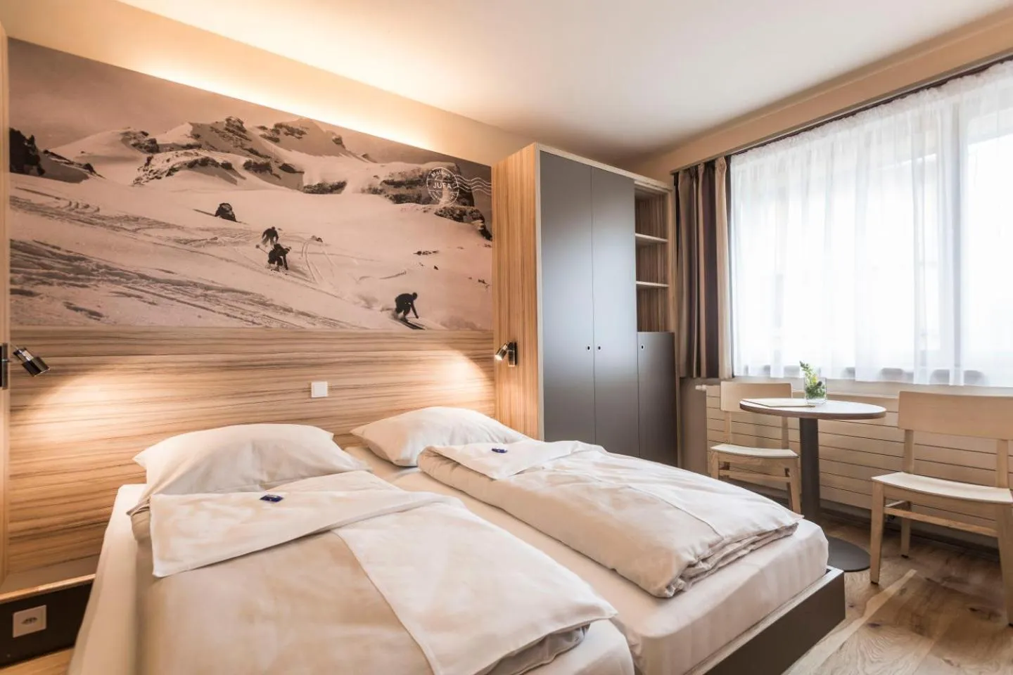 Photo of the whole room, Bed in JUFA Hotel Malbun