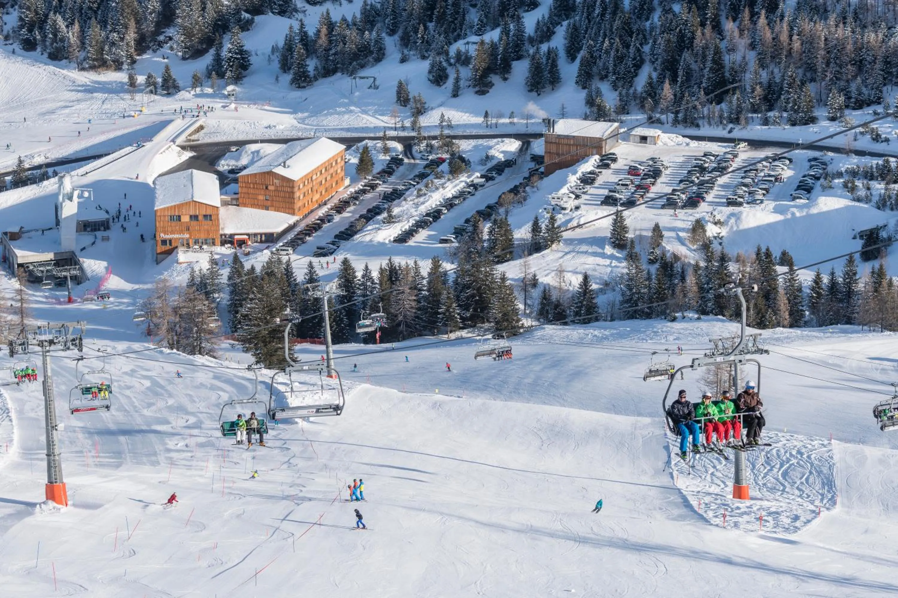 Property building in JUFA Hotel Malbun