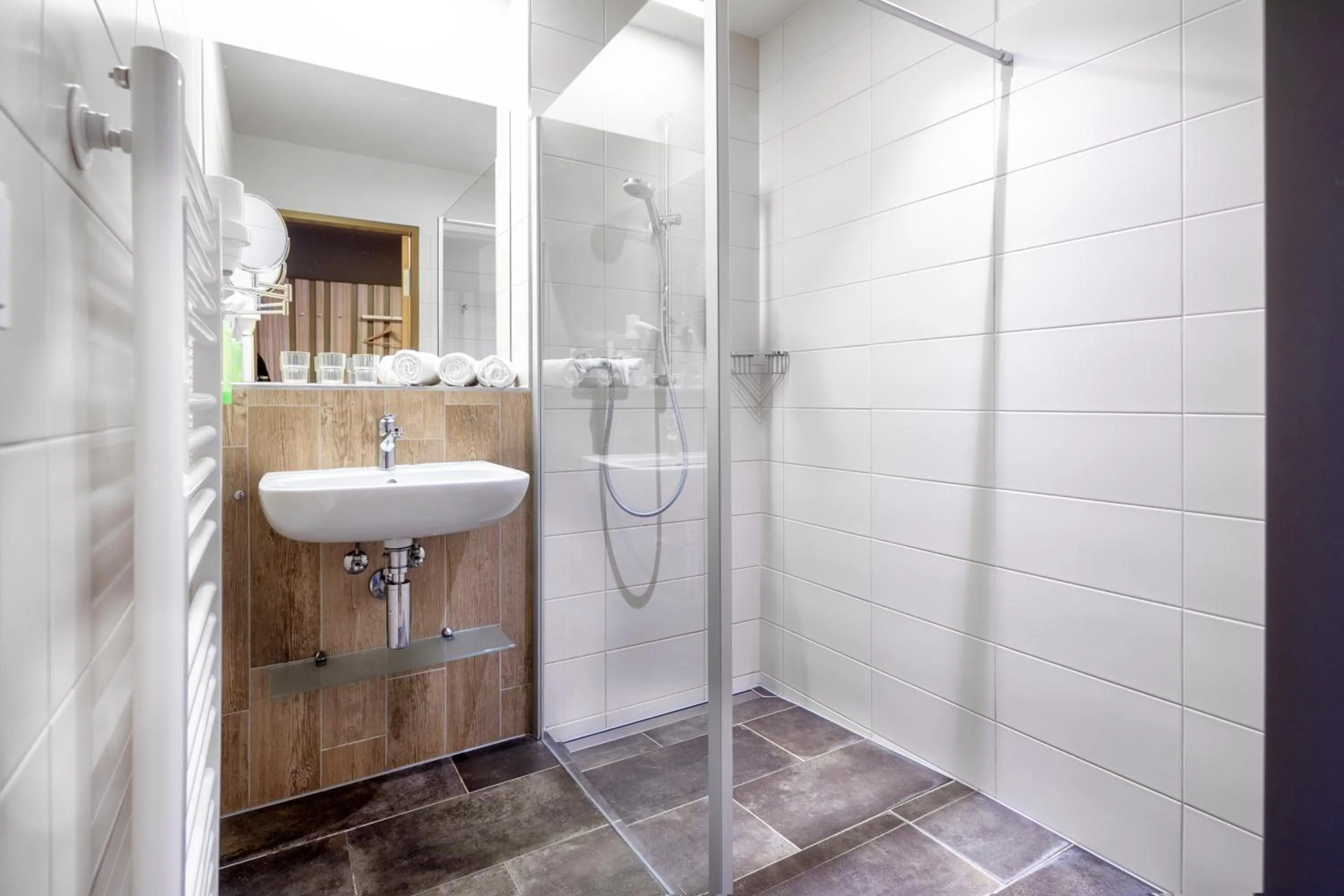 Bathroom in JUFA Hotel Malbun