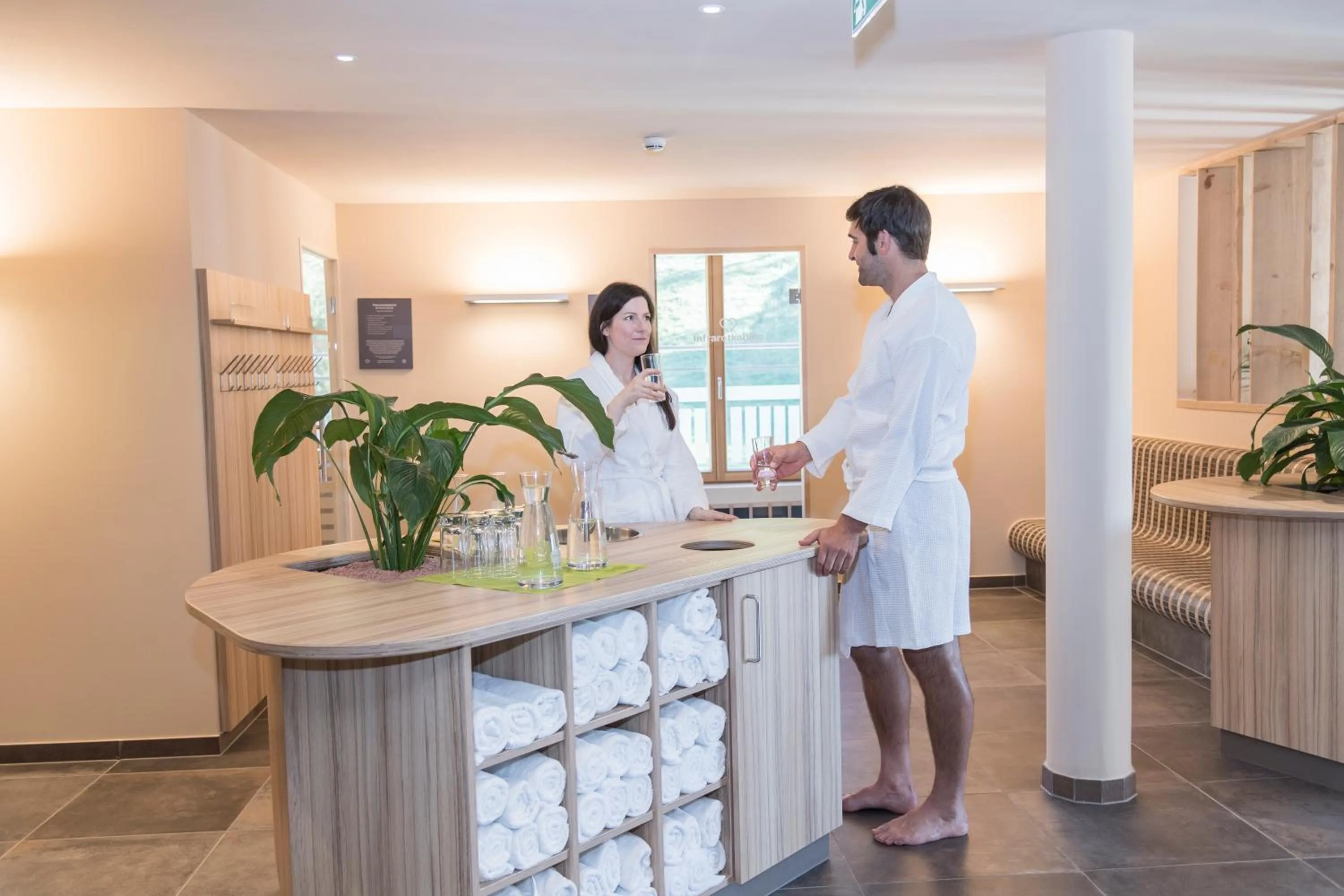 Sauna in JUFA Hotel Malbun