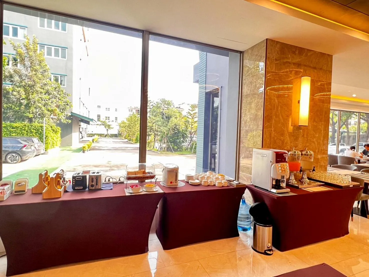 Buffet breakfast in The Proud Exclusive Hotel-SHA Plus