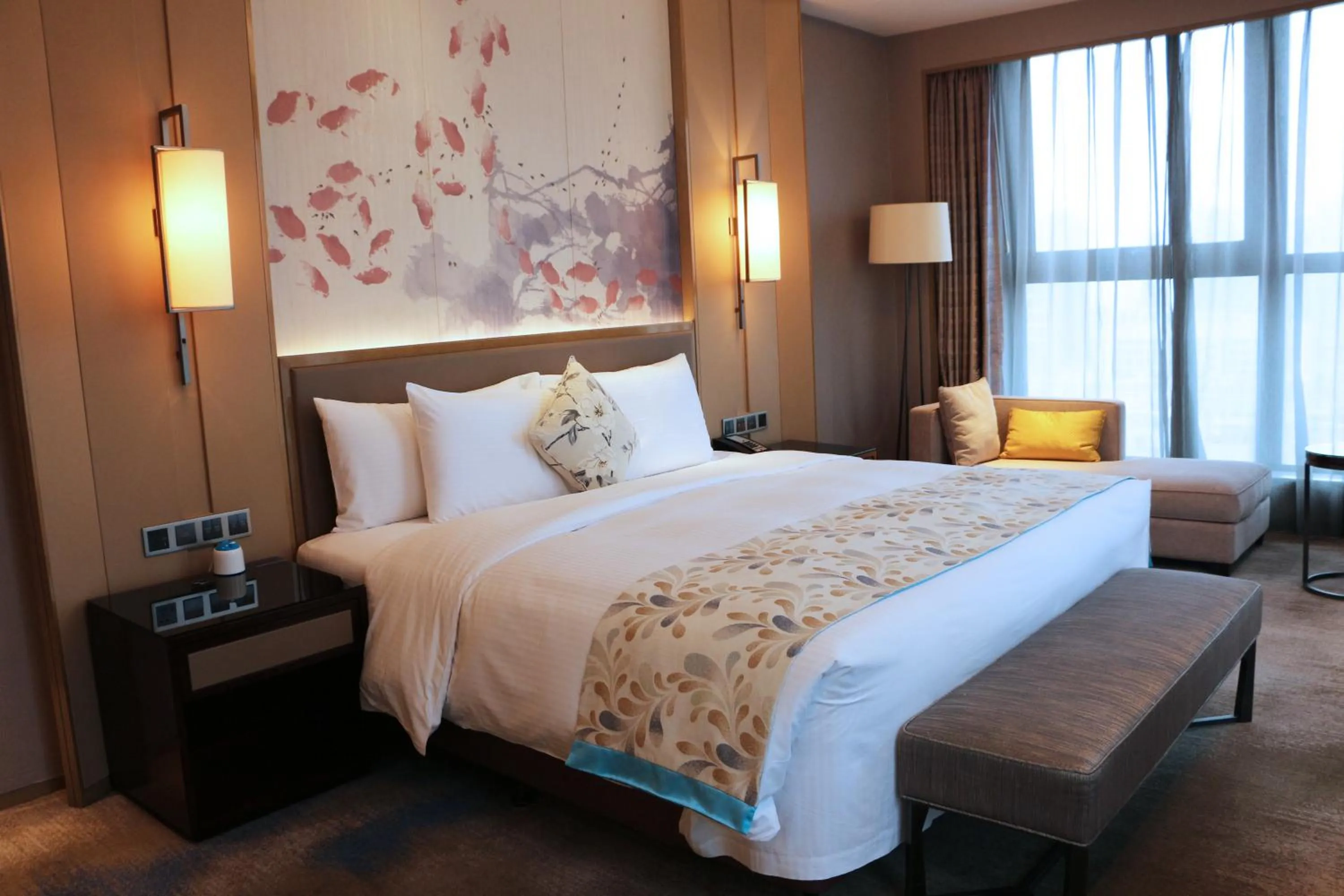 Bed in Wanda Realm Huangshi