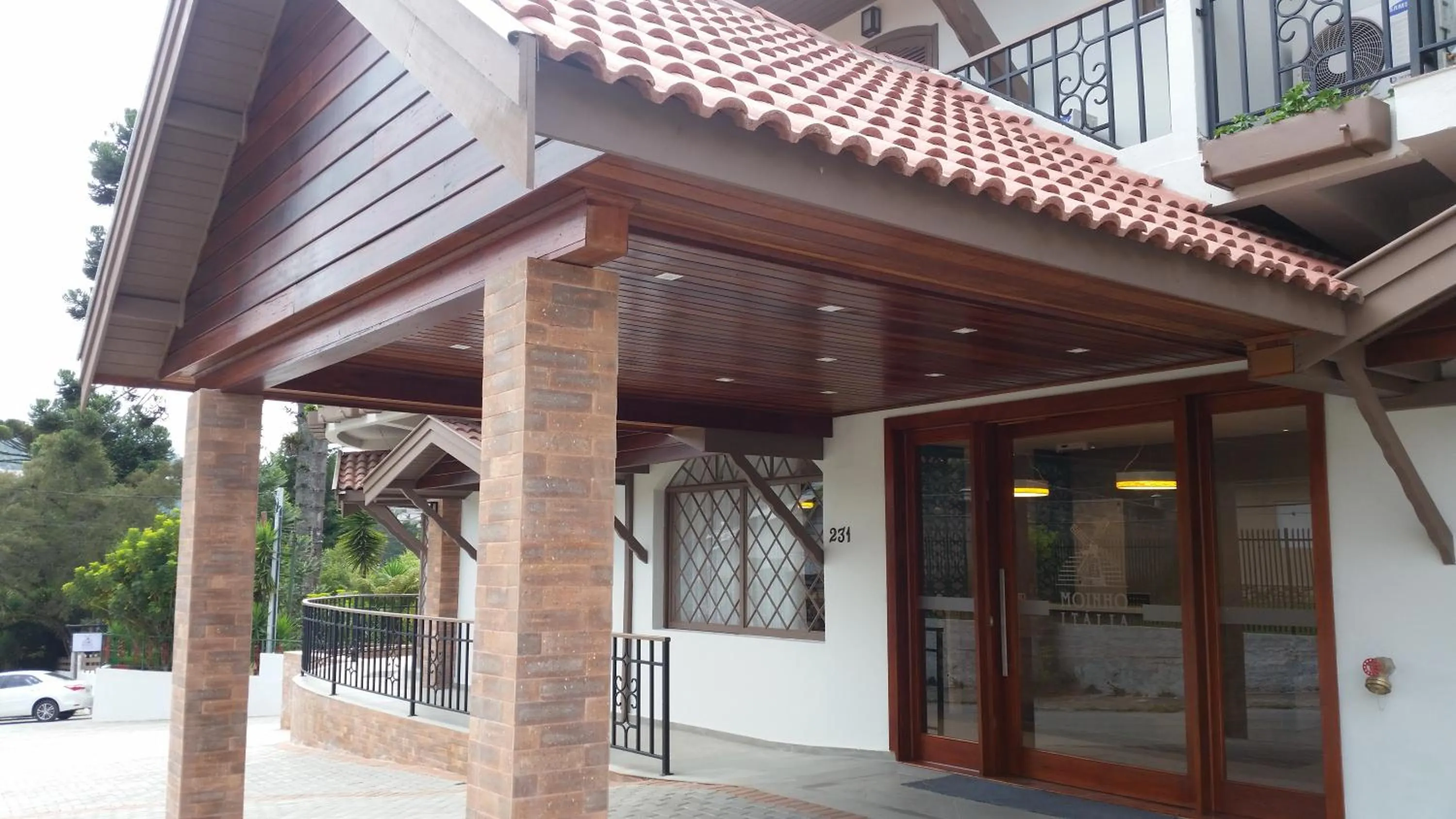 Facade/entrance in Moinho Itália Hotel