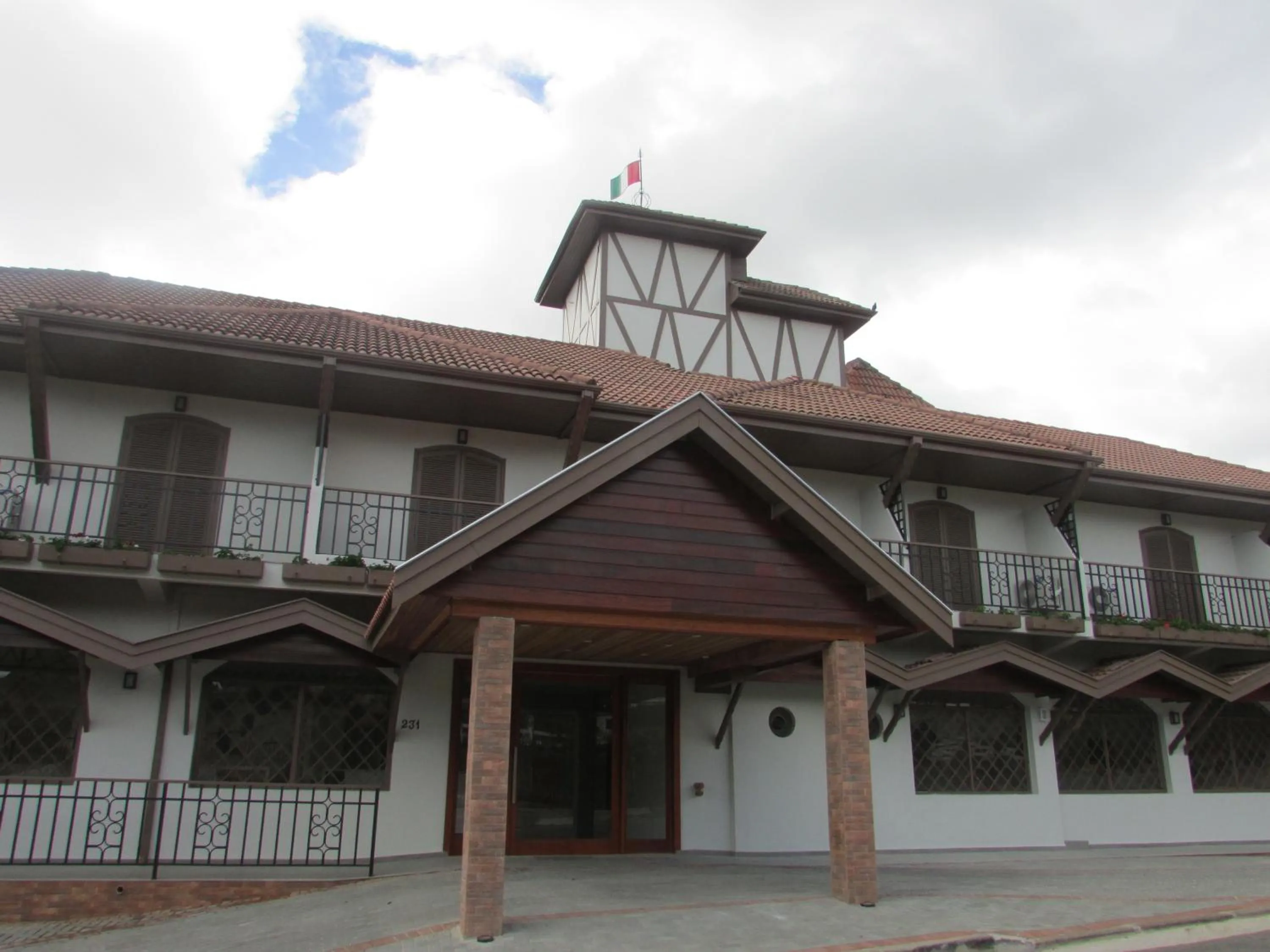 Lobby or reception in Moinho Itália Hotel