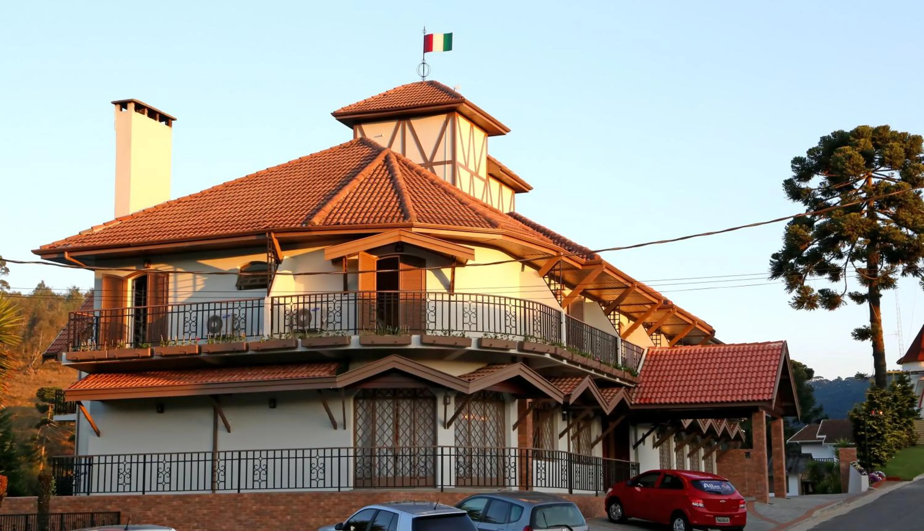 Facade/entrance in Moinho Itália Hotel