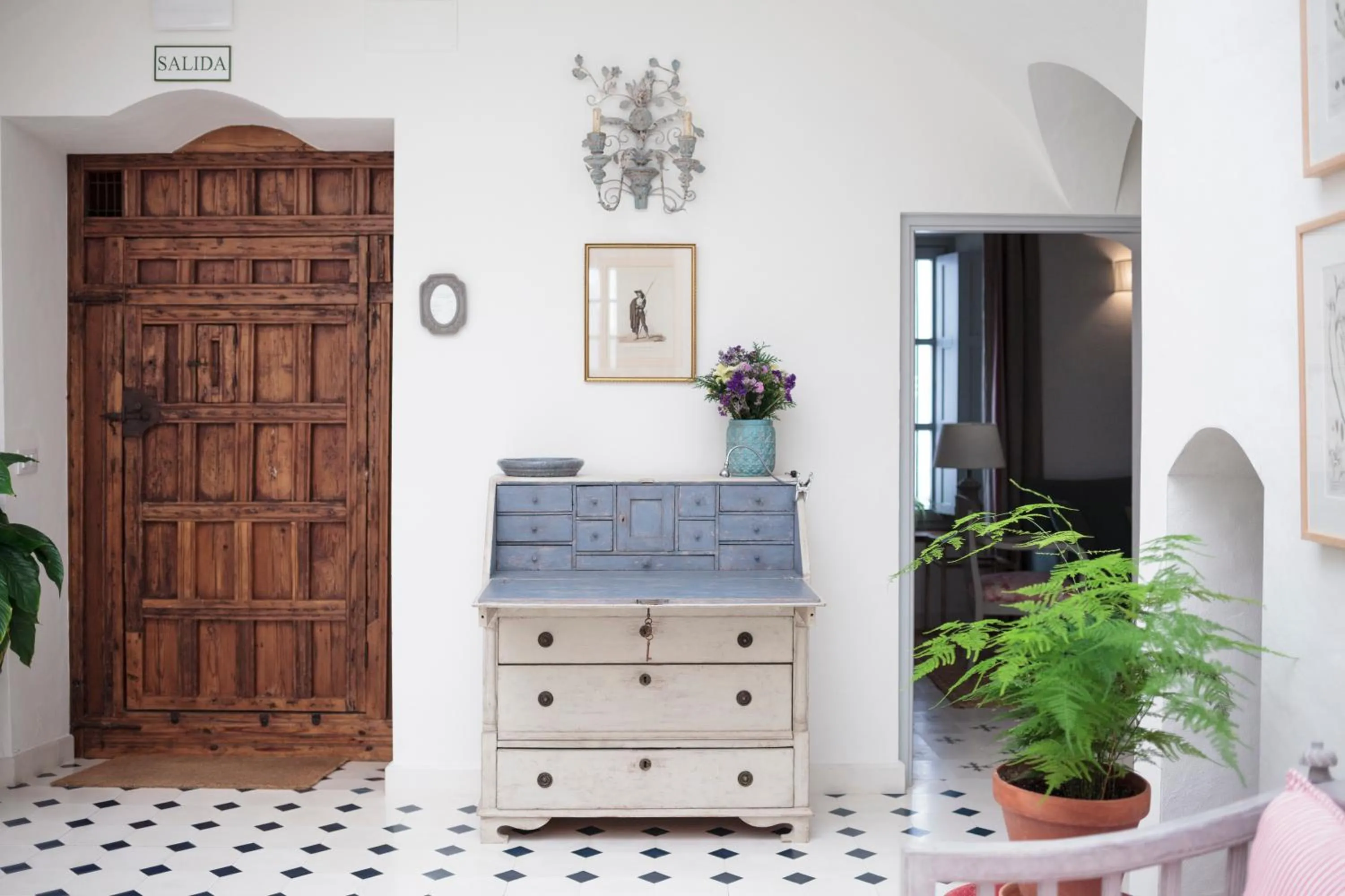 Decorative detail in Casa Shelly Hospedería