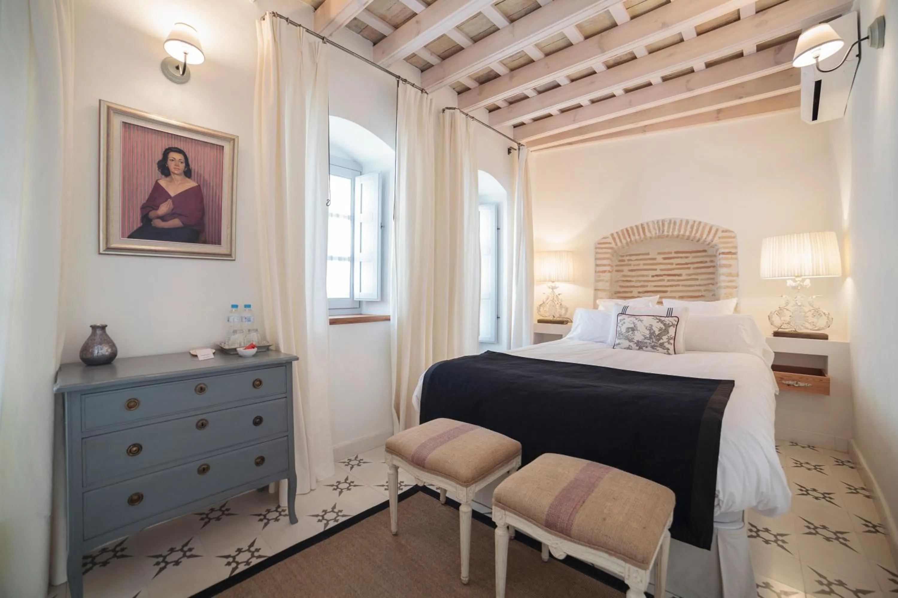 Decorative detail, Bed in Casa Shelly Hospedería