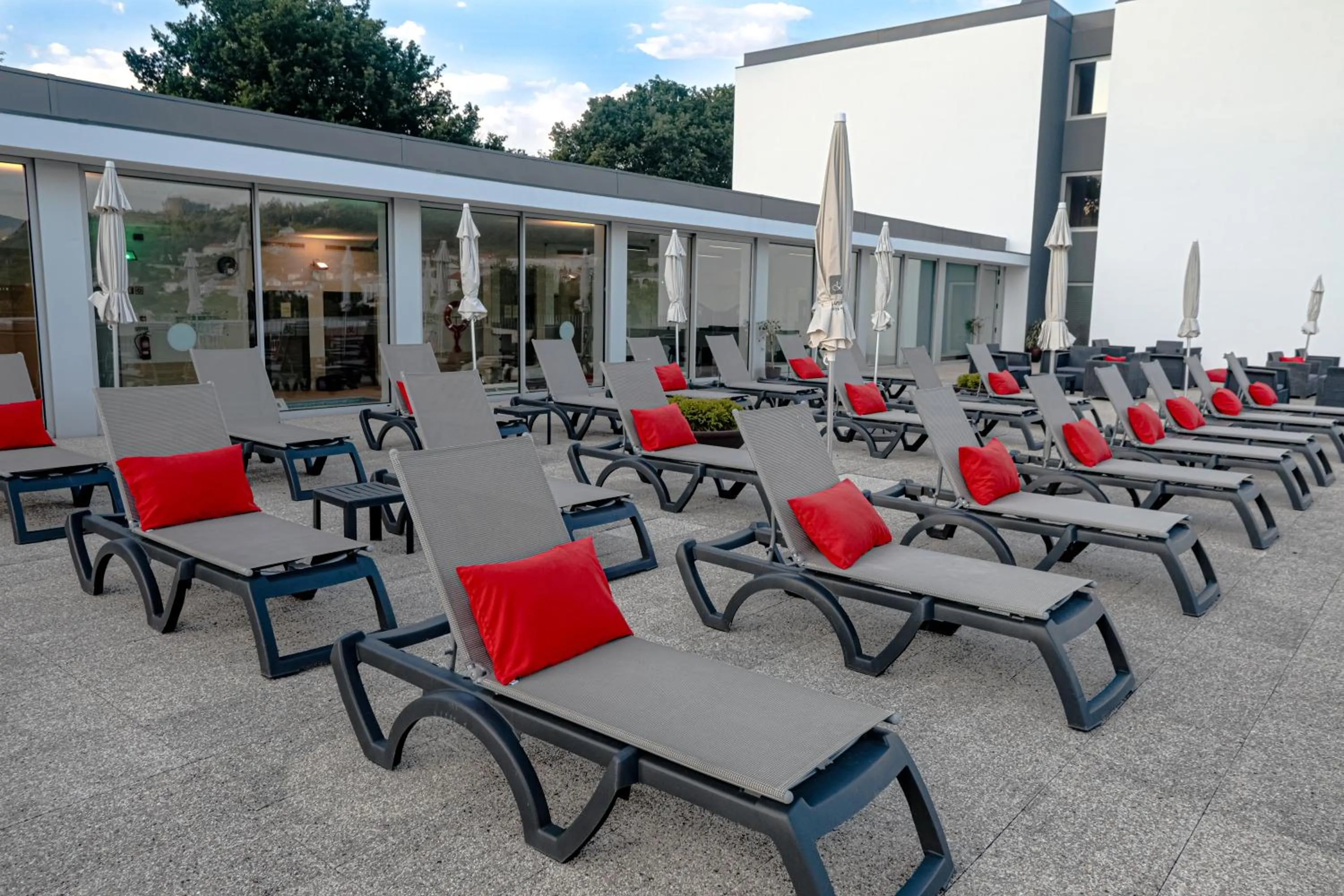 Patio in Luna Arcos Hotel Nature & Wellness