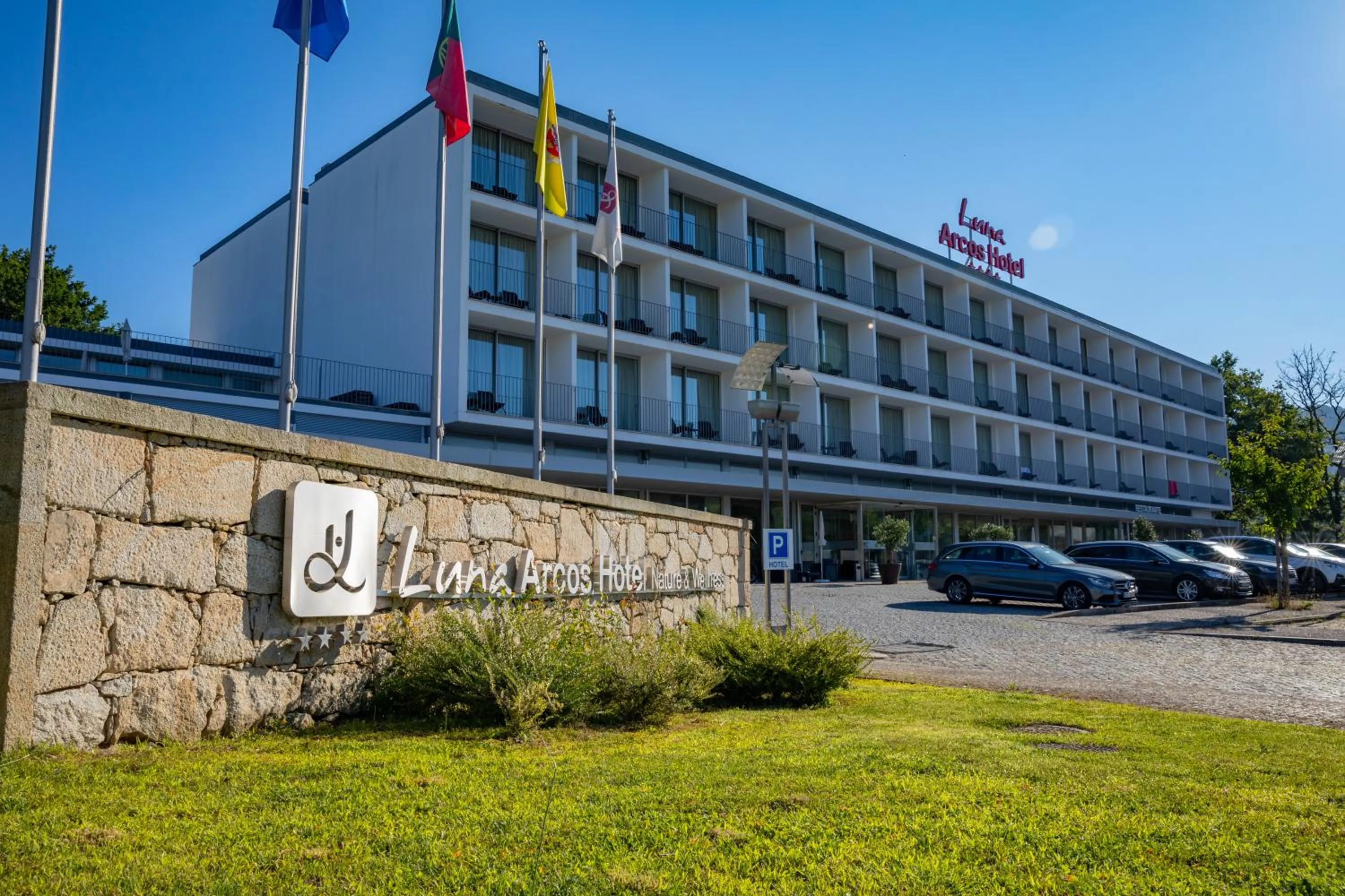 Property building in Luna Arcos Hotel Nature & Wellness