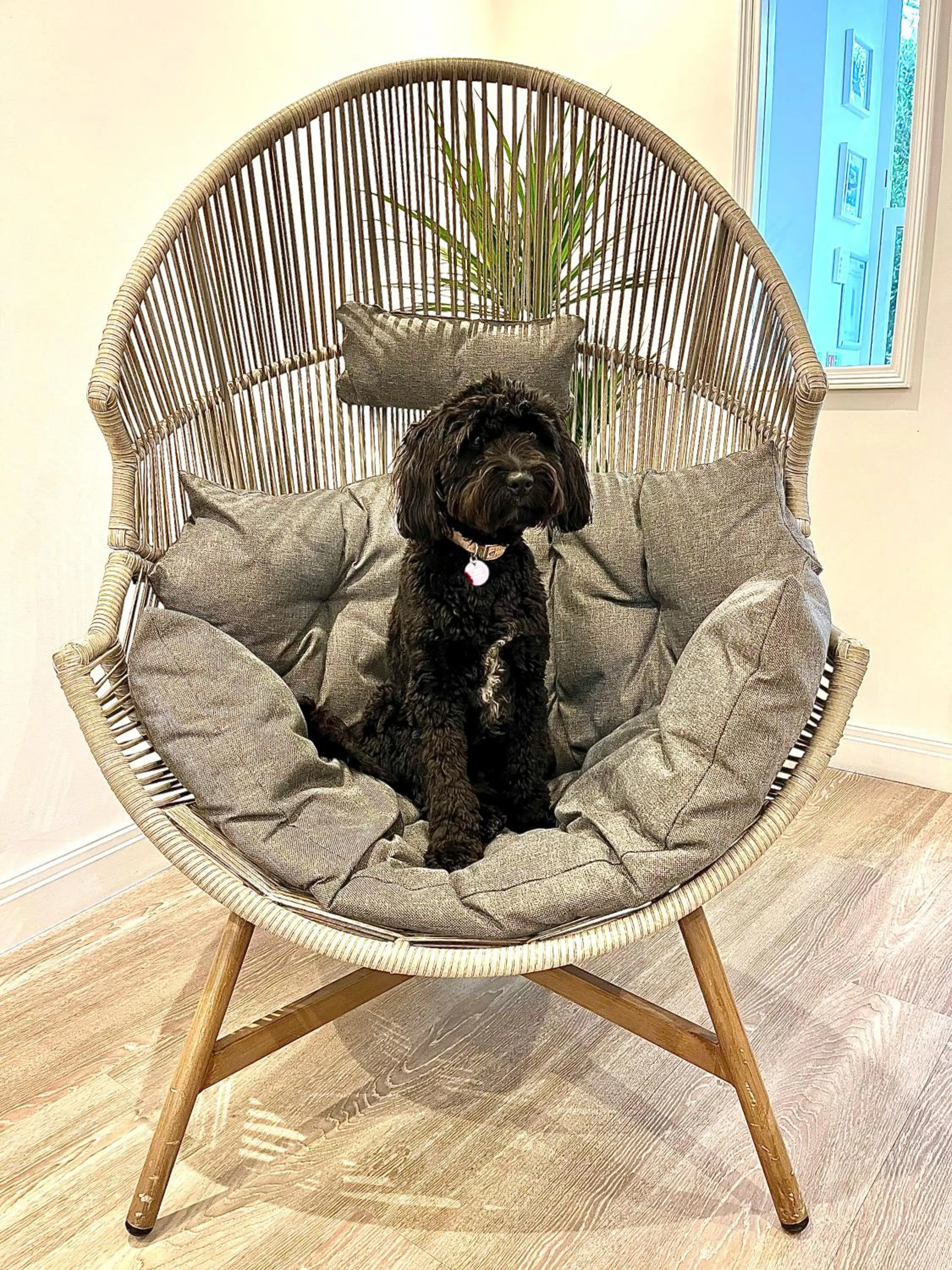 Seating area in Mode Apartments St Annes