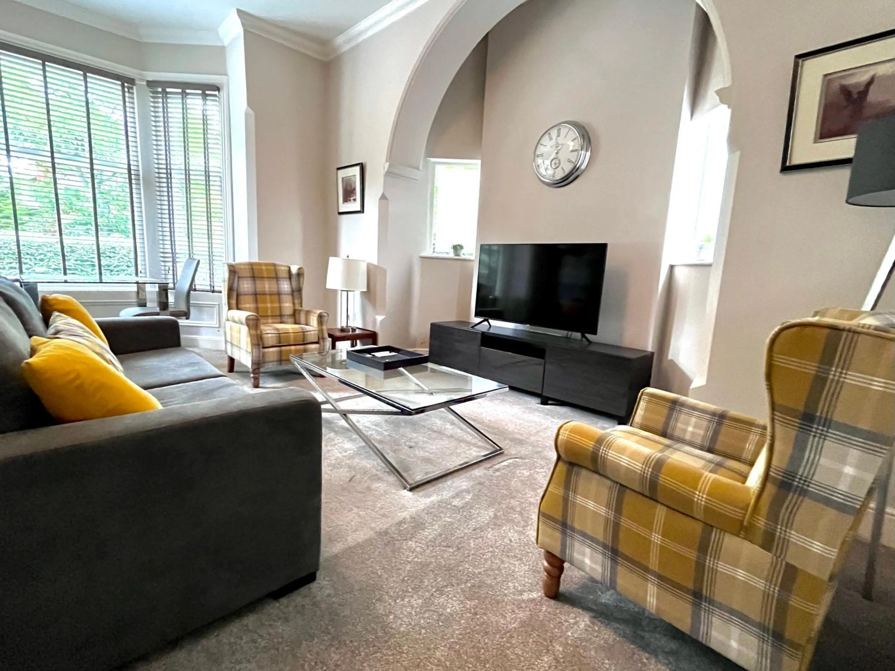 Living room in Mode Apartments St Annes
