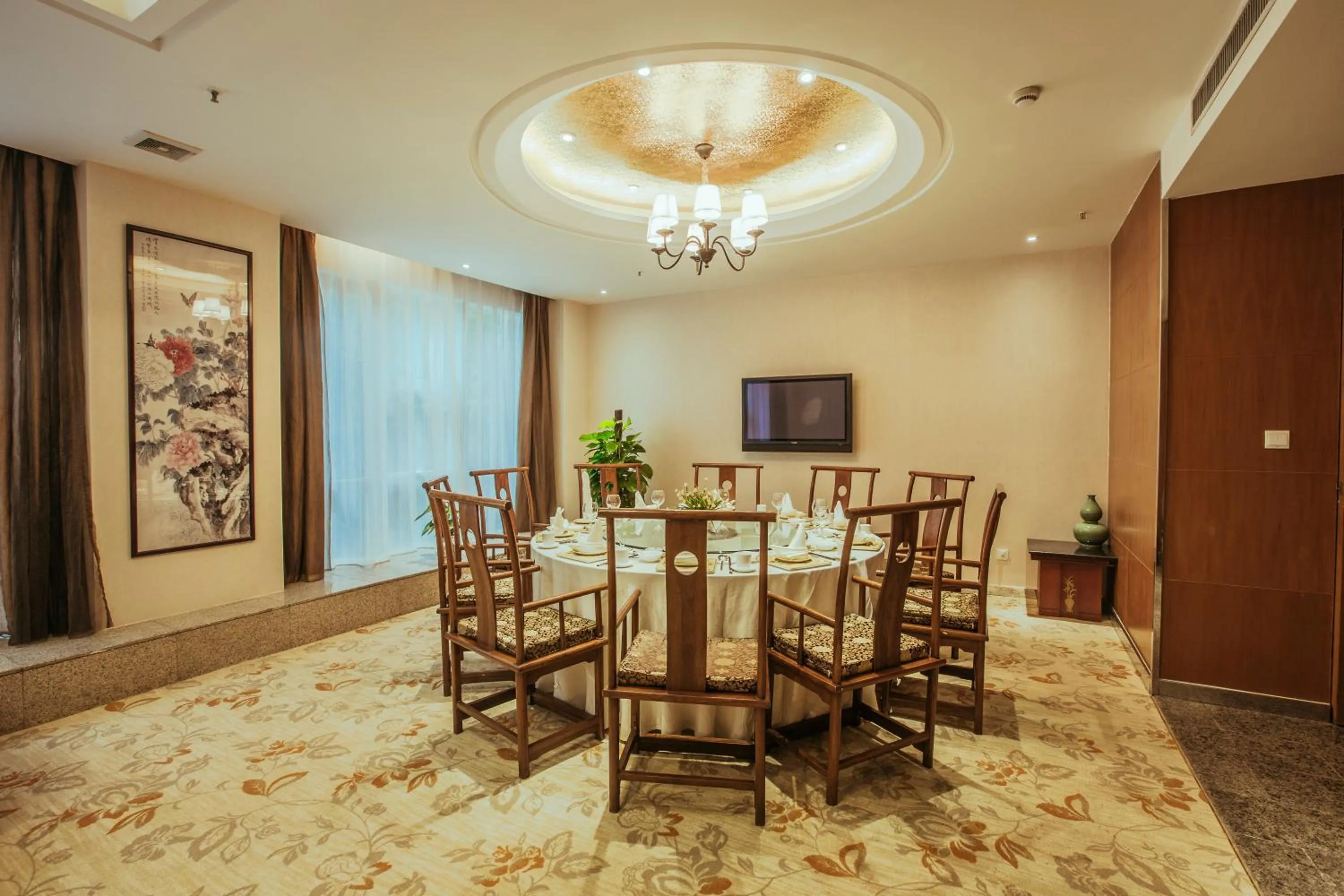 Restaurant/places to eat, Dining Area in Holiday Inn Xi'an Big Goose Pagoda, an IHG Hotel