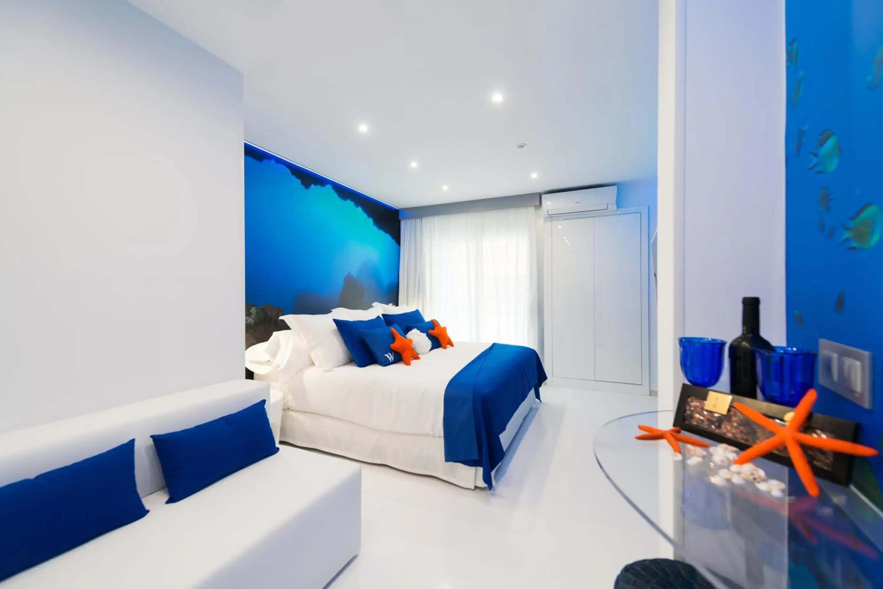 Double Room with Balcony and Partial Sea View in Wavia Hotel - Adults only Double Room with Balcony and Partial Sea View in Wavia Hotel - Adults only