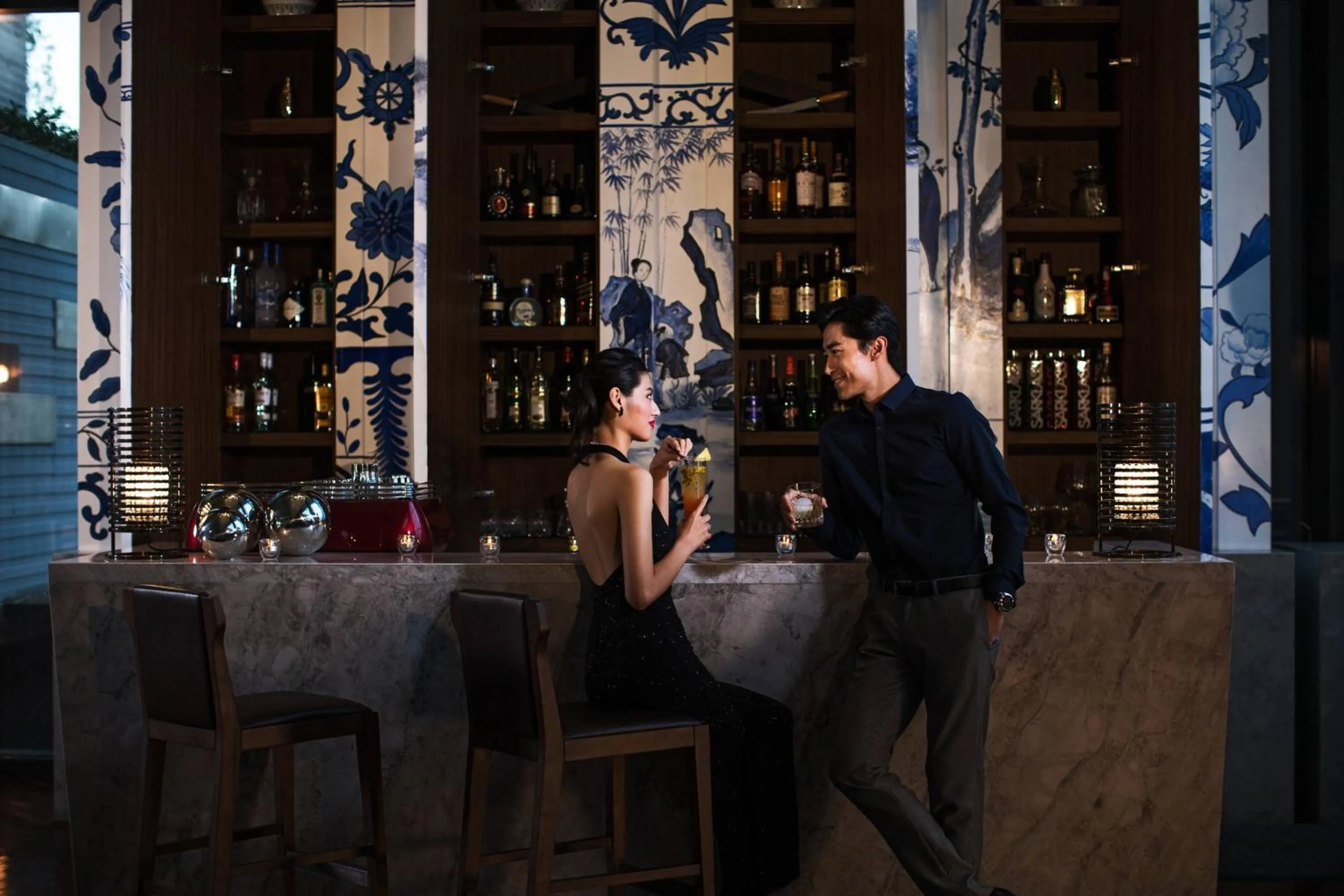 Lounge or bar in Renaissance Suzhou Wujiang Hotel