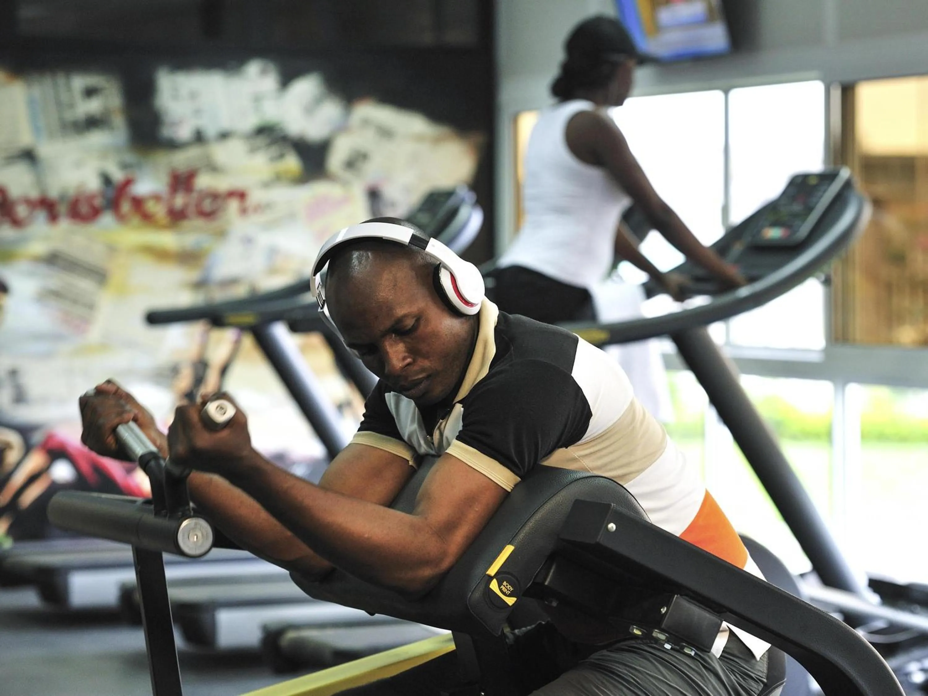 Fitness centre/facilities in Pullman Lubumbashi Grand Karavia.