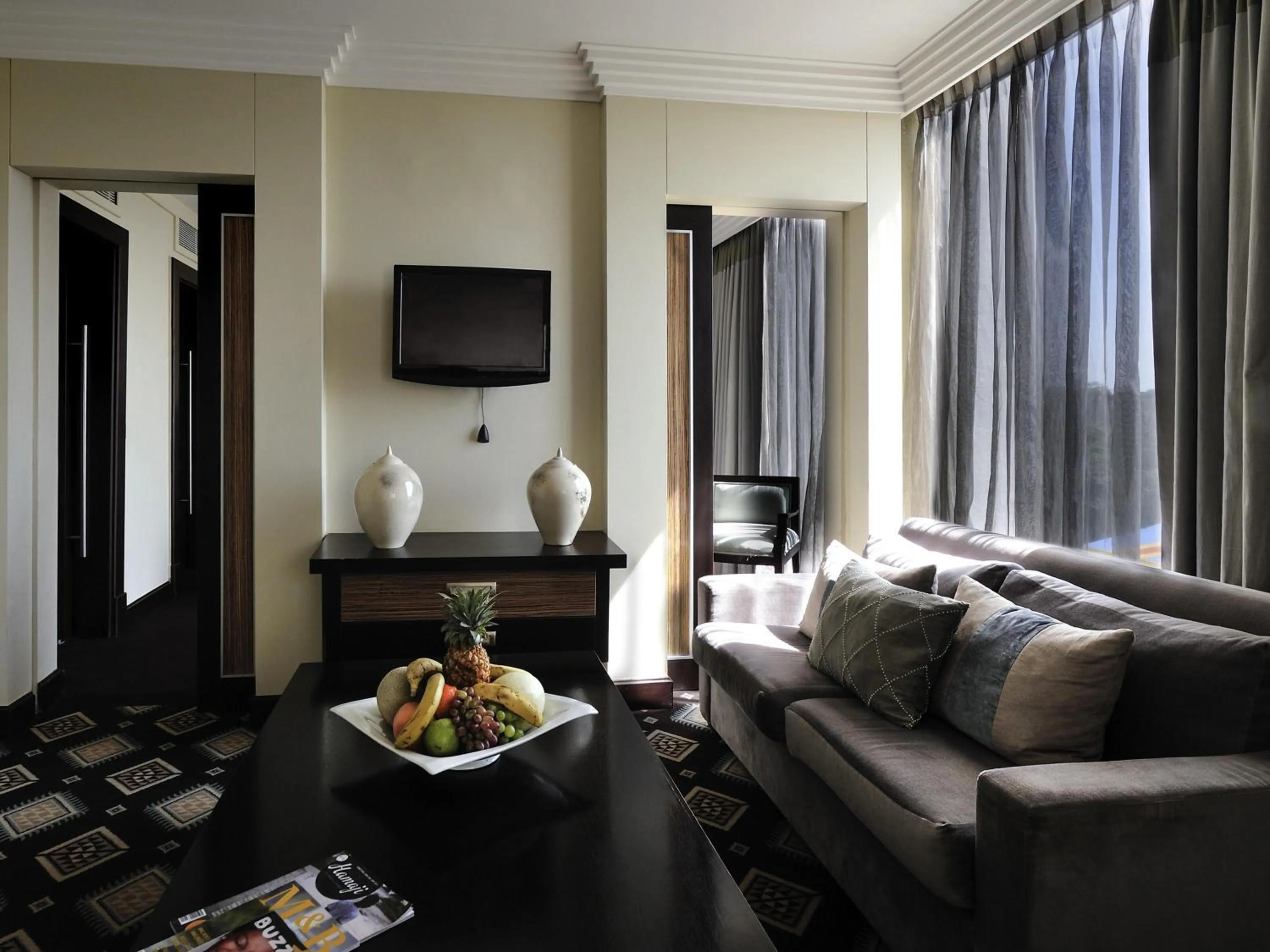 Bedroom in Pullman Lubumbashi Grand Karavia.