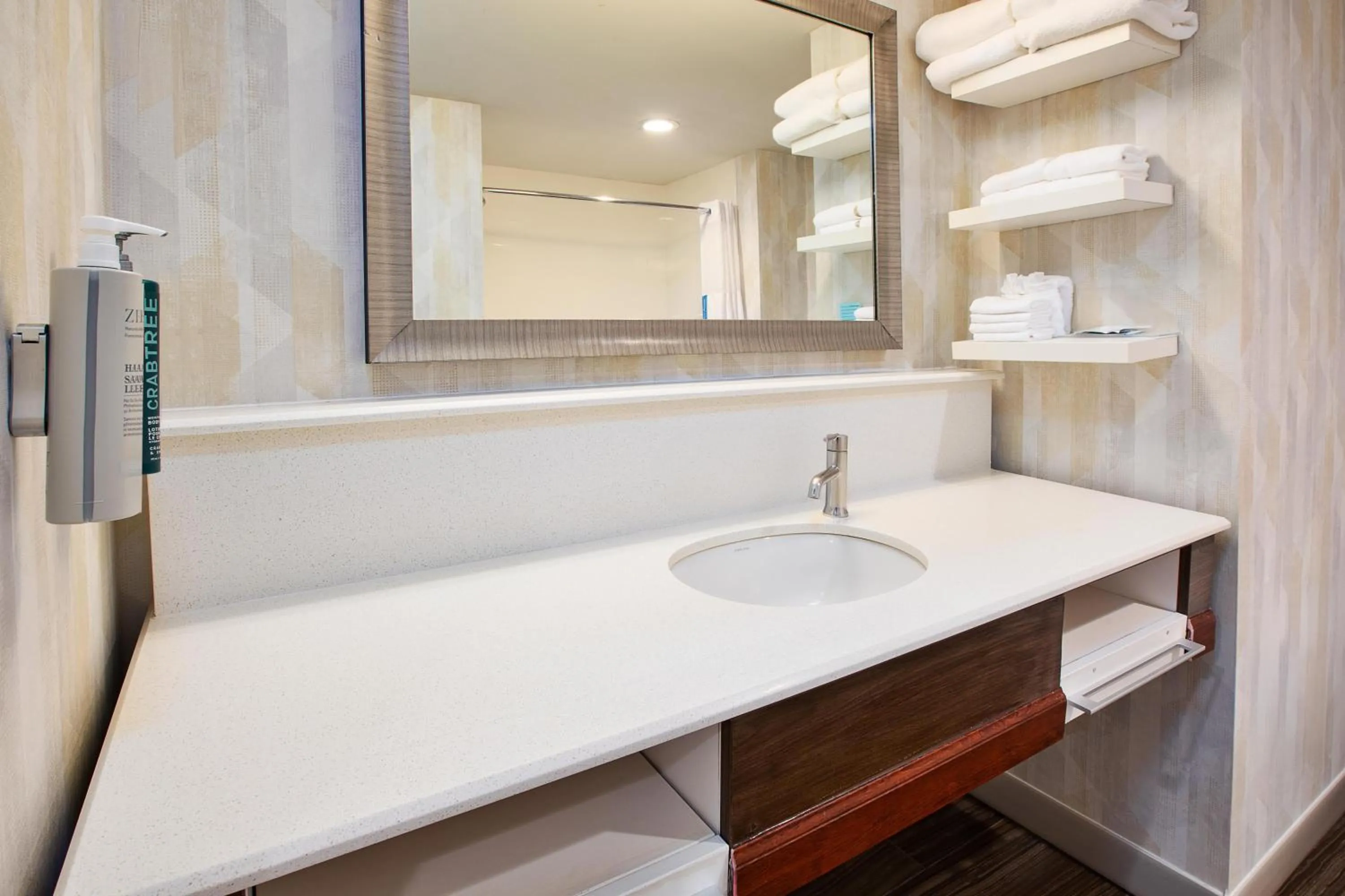 Bathroom in Hampton Inn North Little Rock McCain Mall, AR