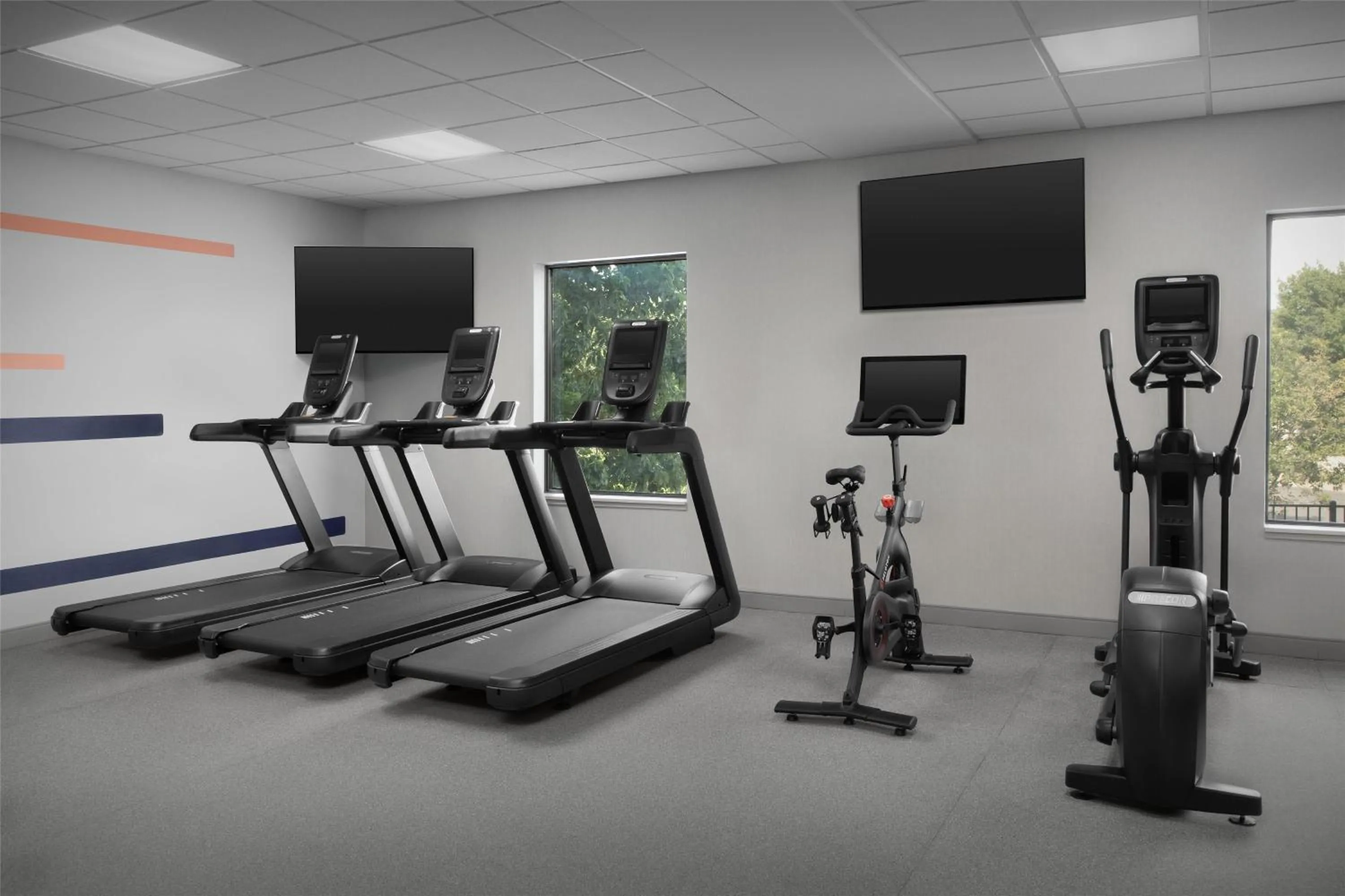 Fitness centre/facilities in Hampton Inn and Suites Georgetown/Austin North, TX
